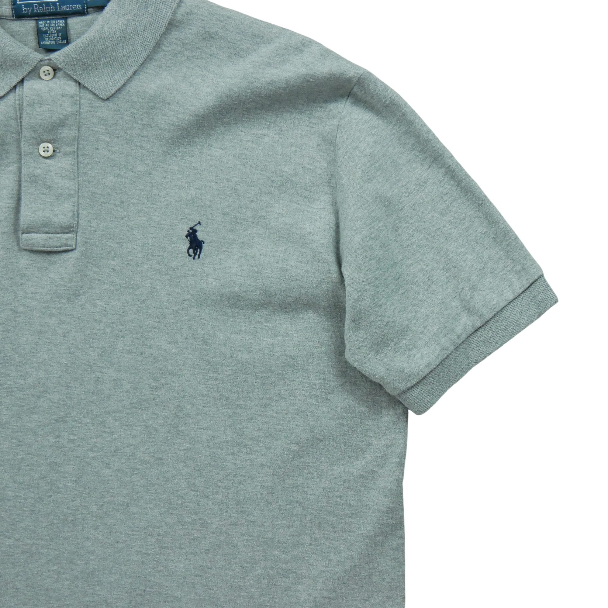 Polo manches courtes Homme  Gris 4