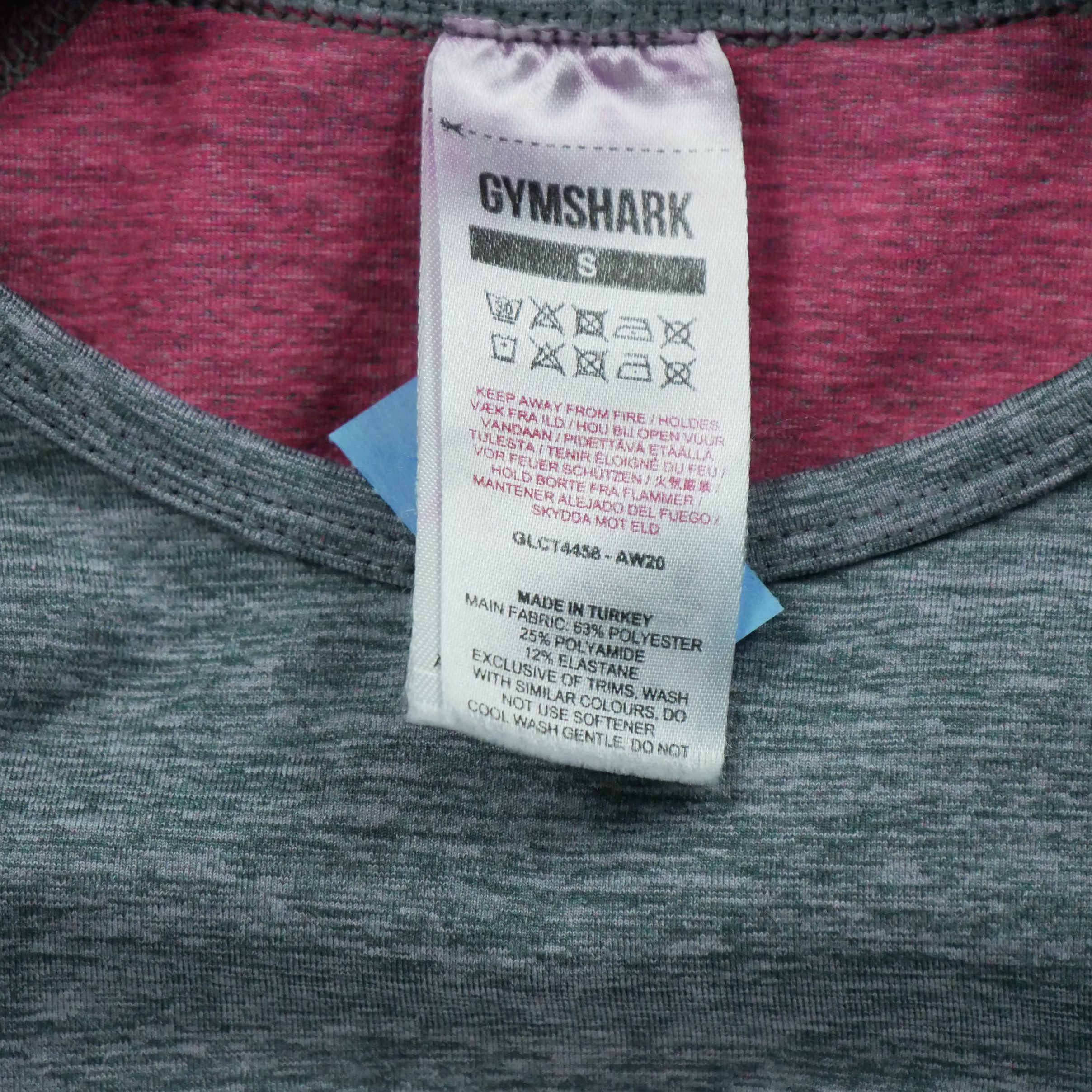 T-shirt Femme  Fitness Yoga Gris 5