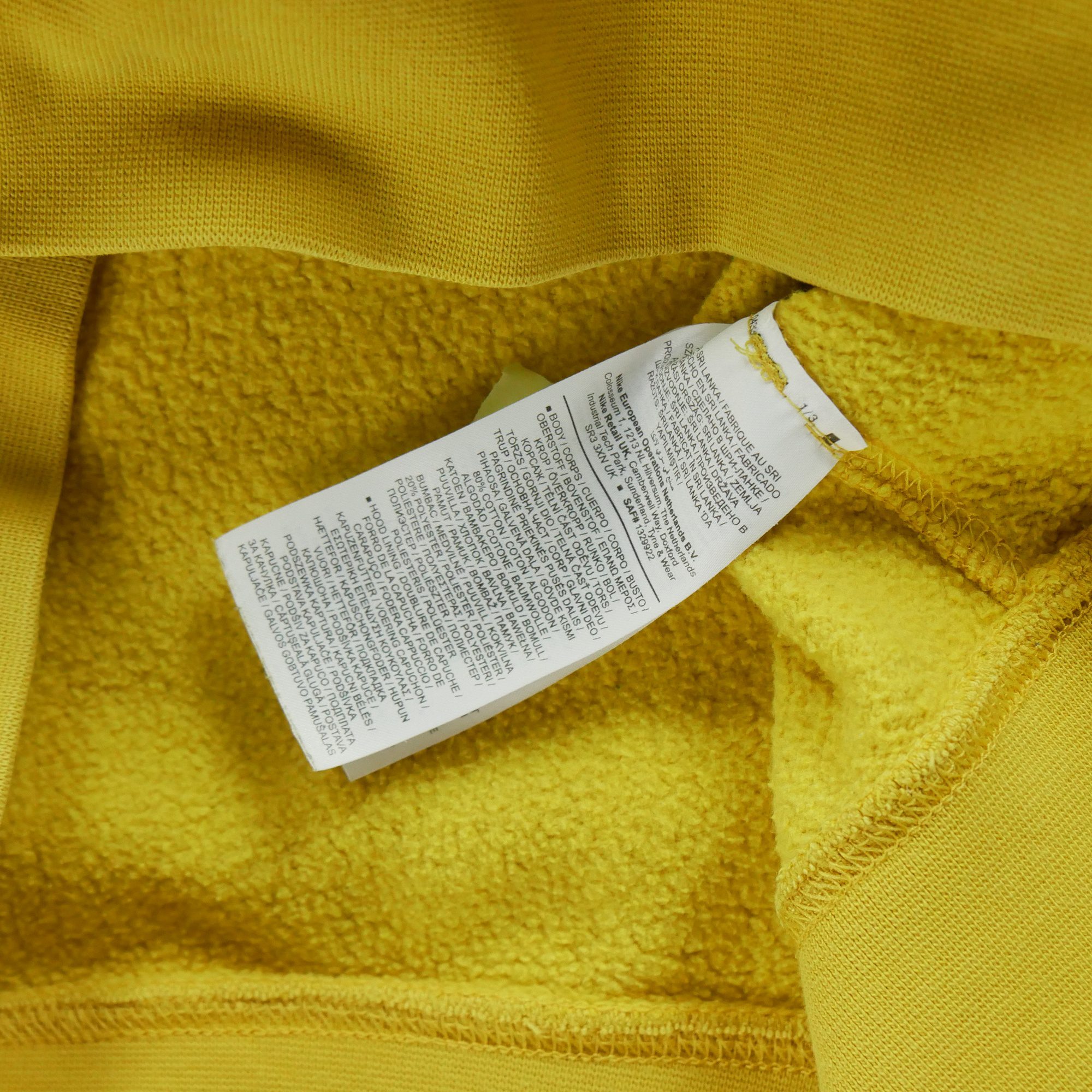 Sweat à capuche Homme  Jaune 9