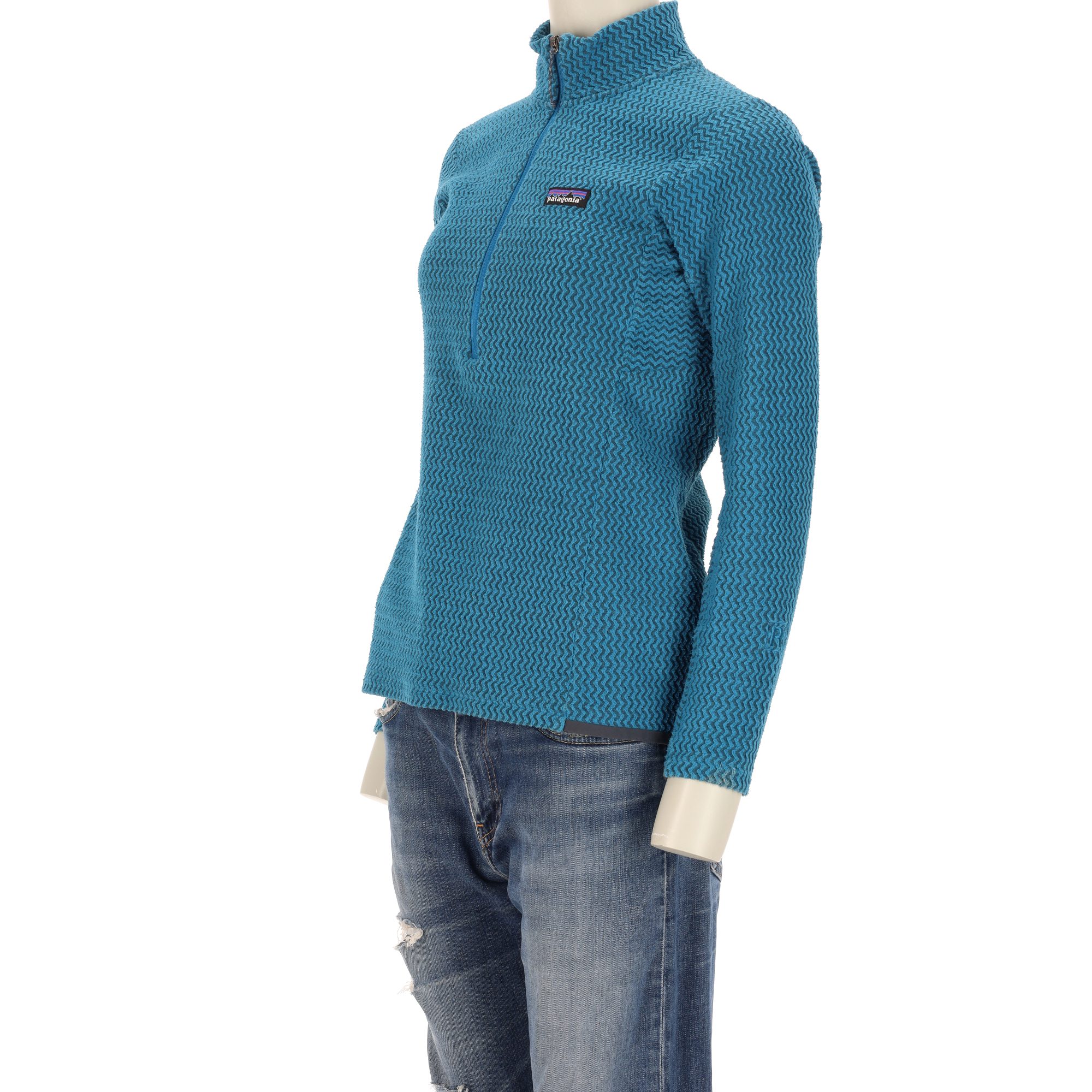 Pull polaire Femme  Turquoise 4