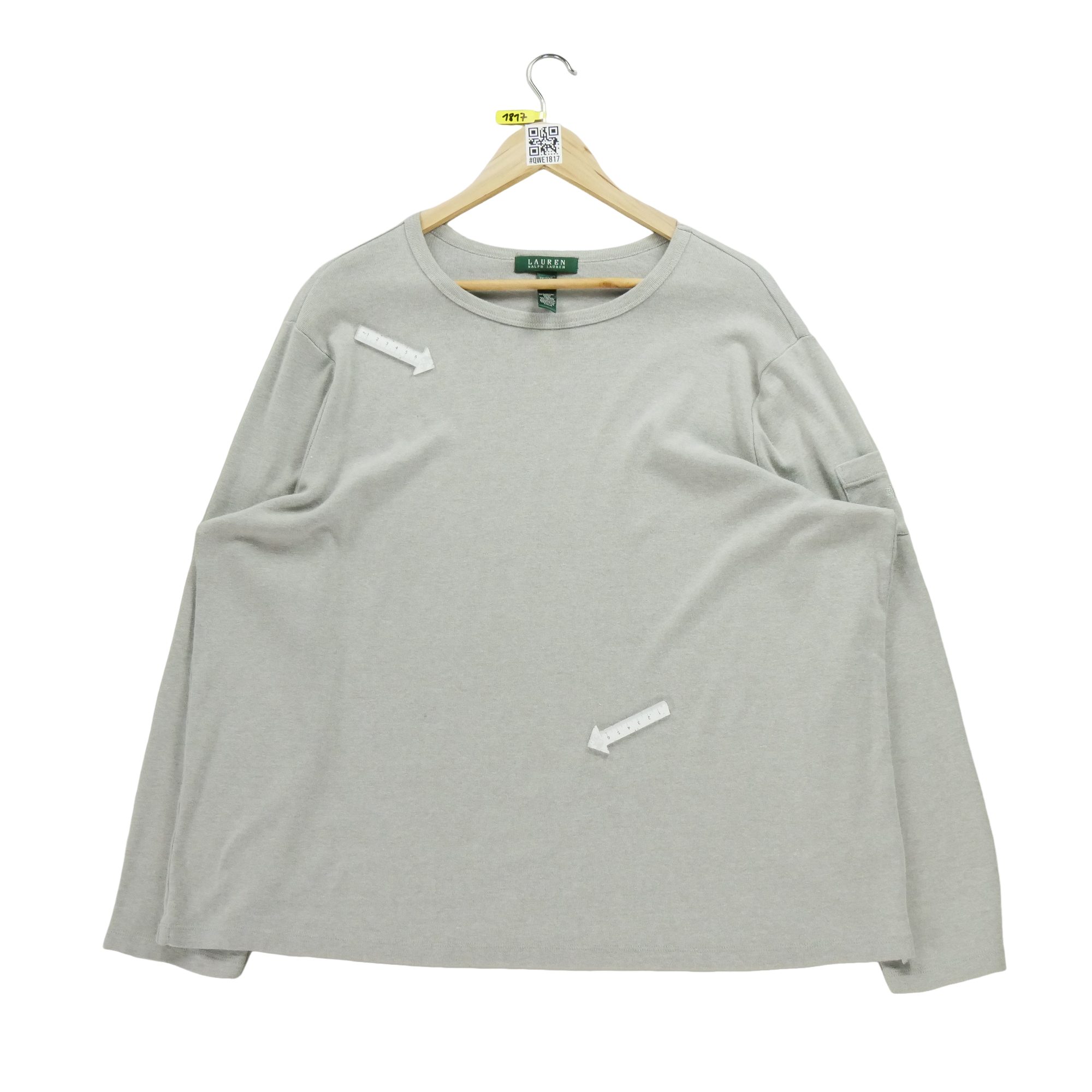T-shirt manches longues Femme  Gris 5