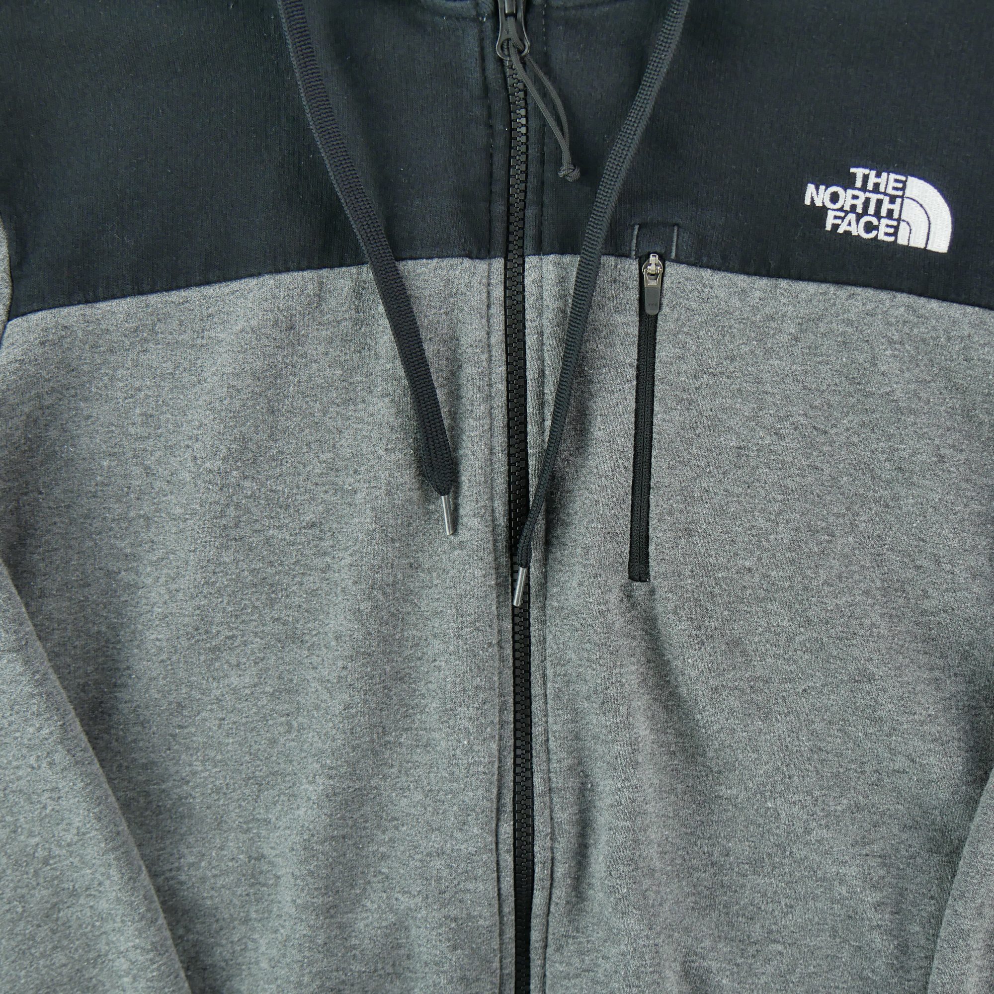 Sweat à capuche Homme  full zip Gris 4