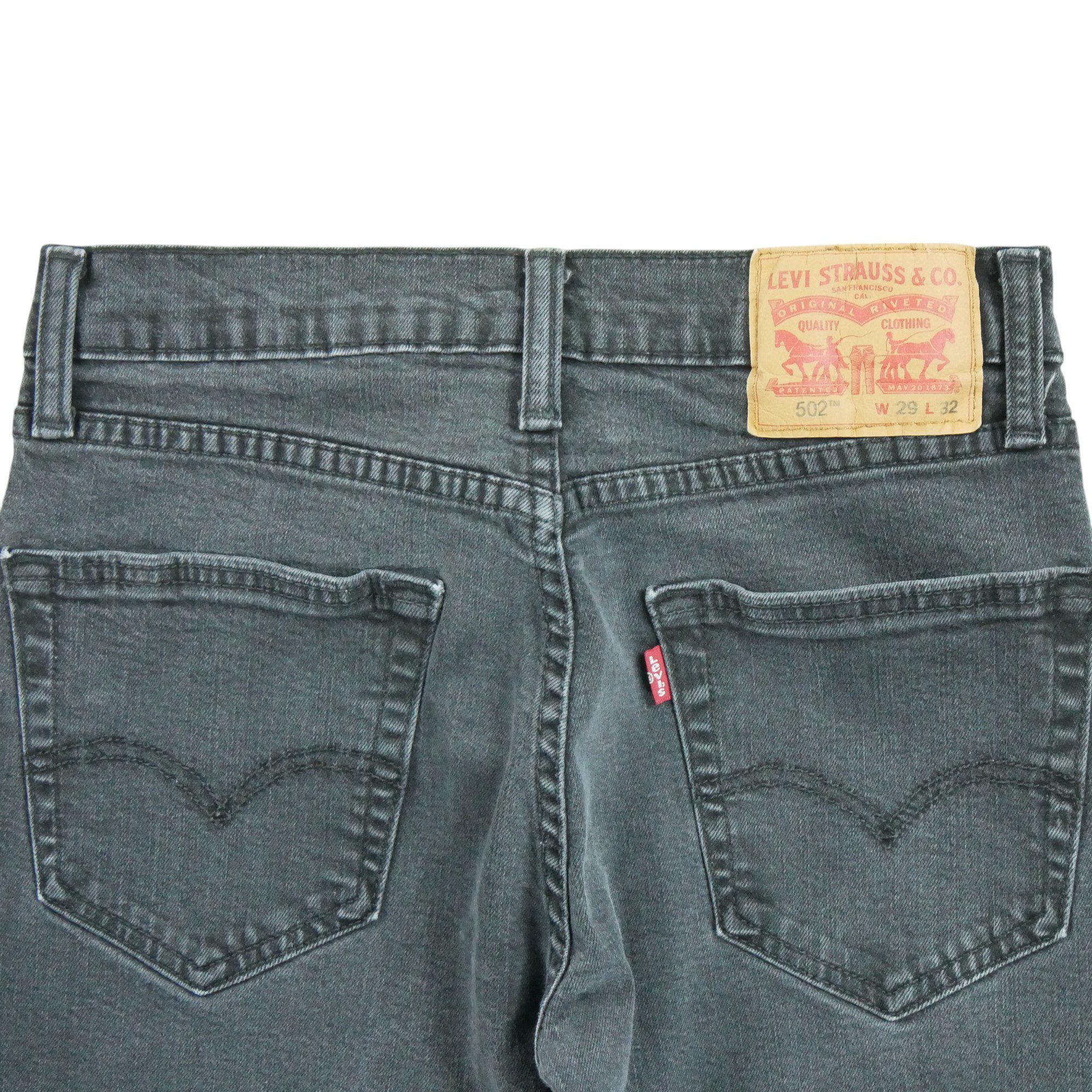 Jean Homme Levis 502 Gris 4