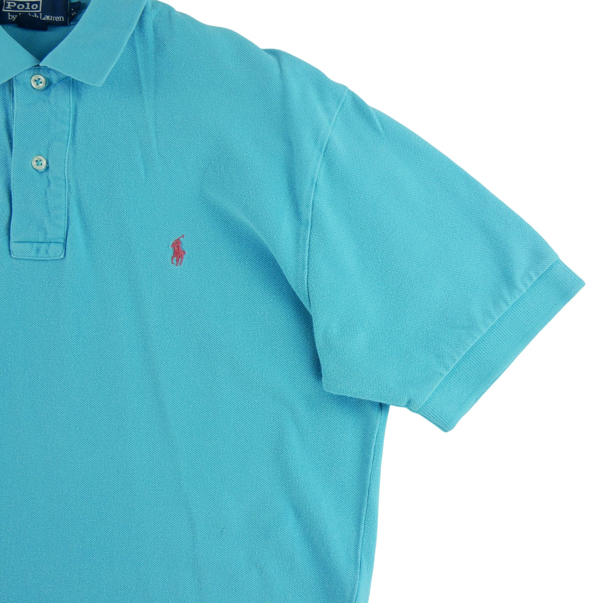 Polo manches courtes Homme  Bleu clair 4
