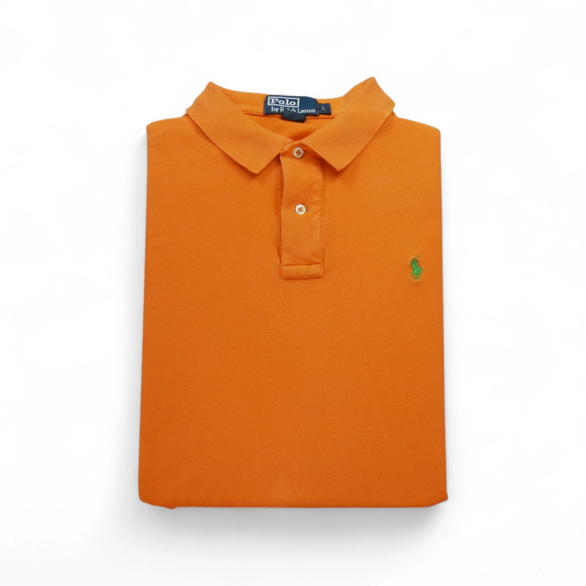 Polo manches courtes Homme Orange - Bon état