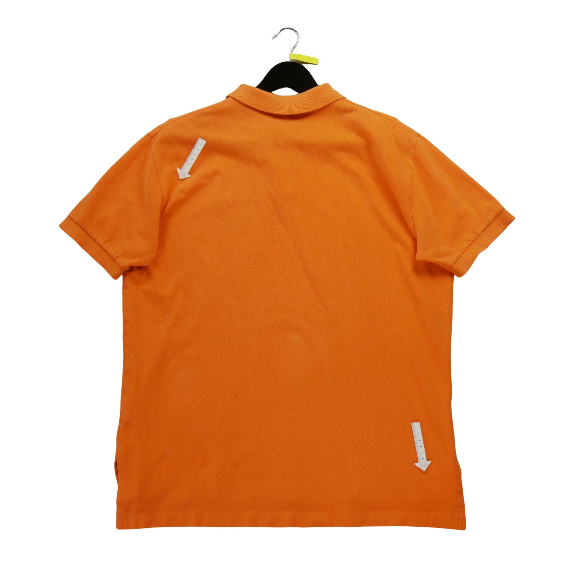 Polo manches courtes Homme  Orange 4