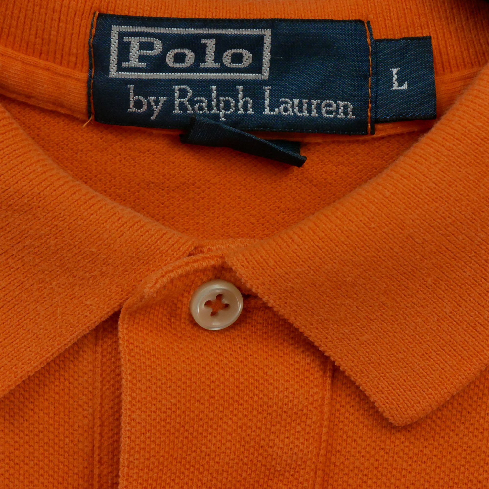 Polo manches courtes Homme  Orange 7