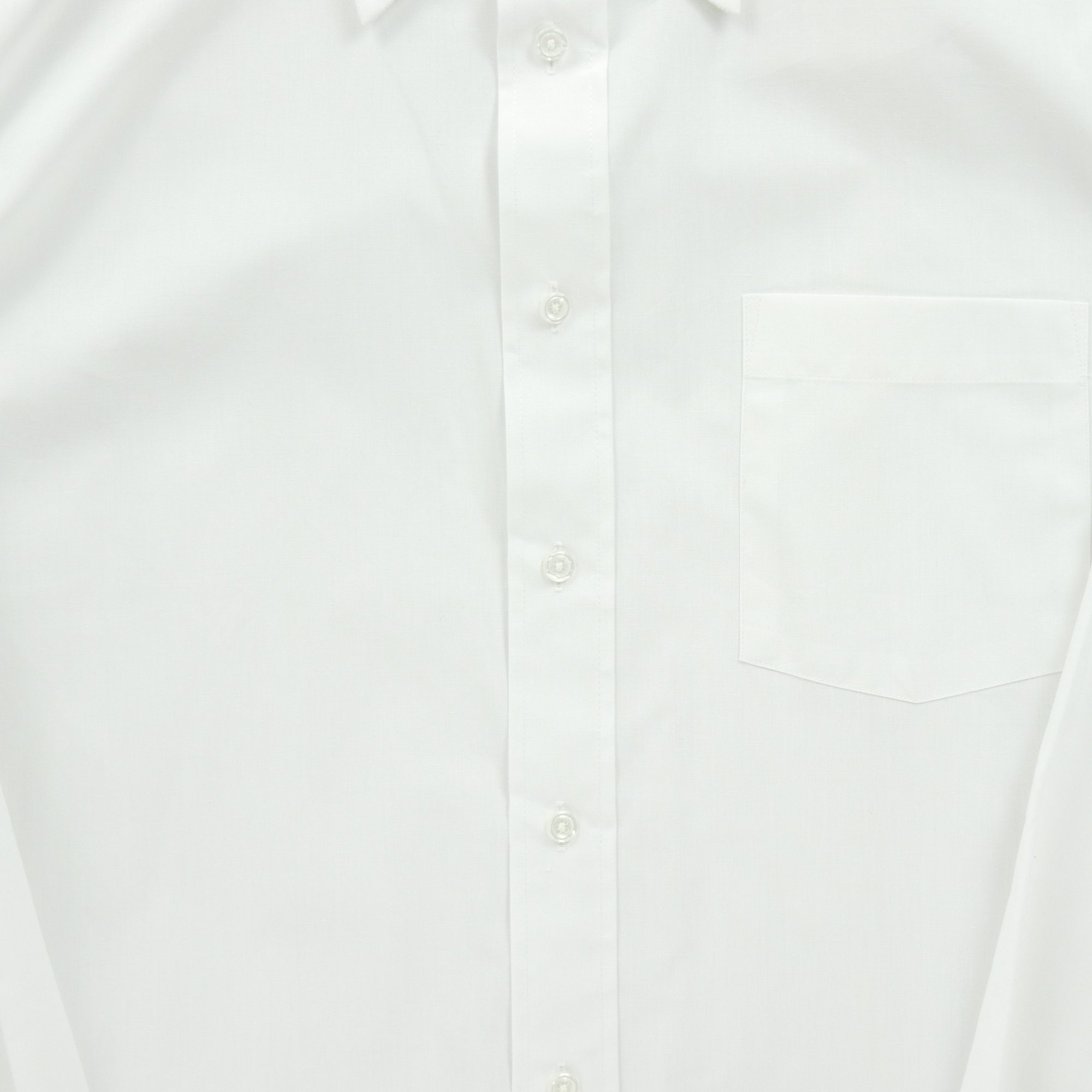 Chemise classique Homme uni Blanc 3