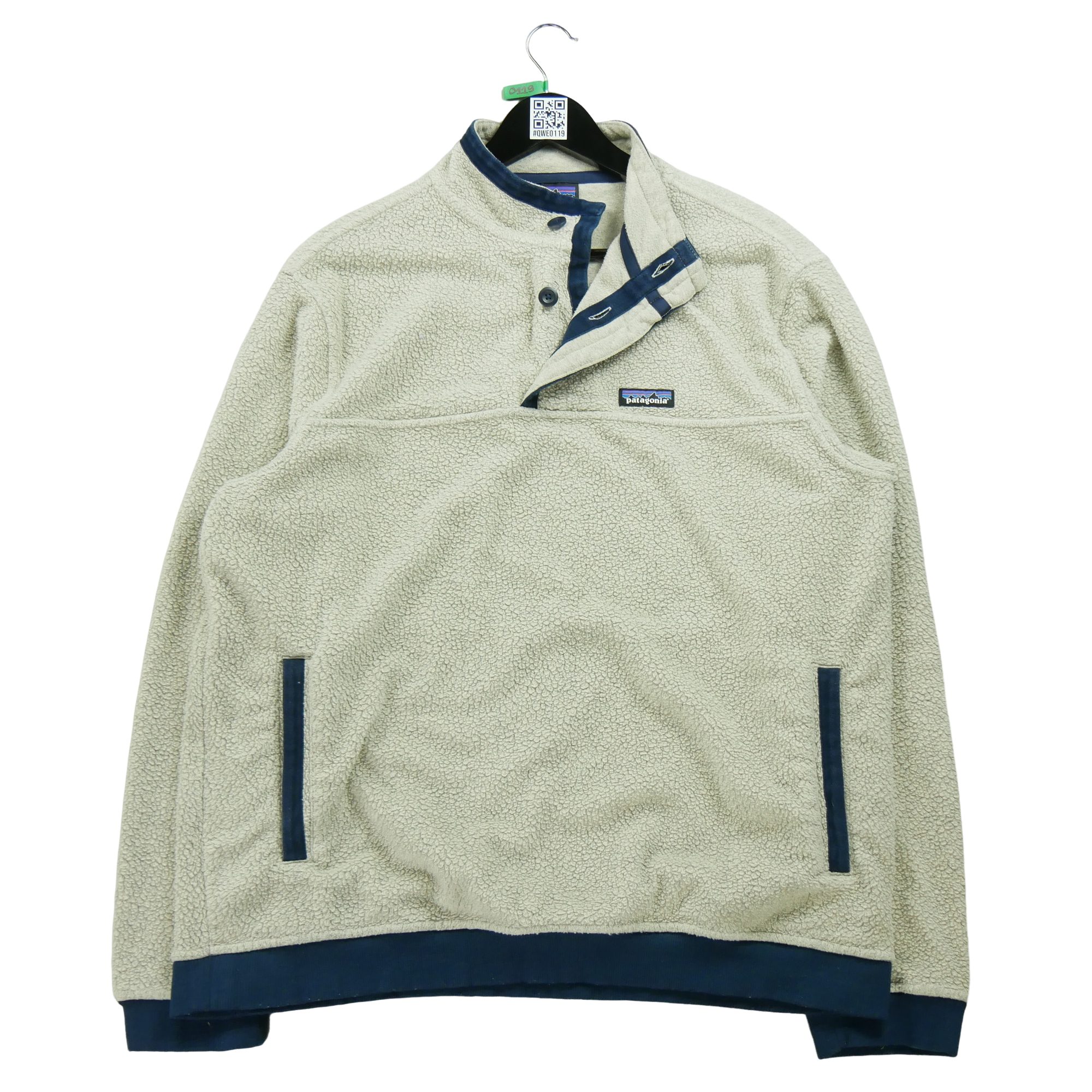 Pull polaire Homme  Snap-T Beige 1