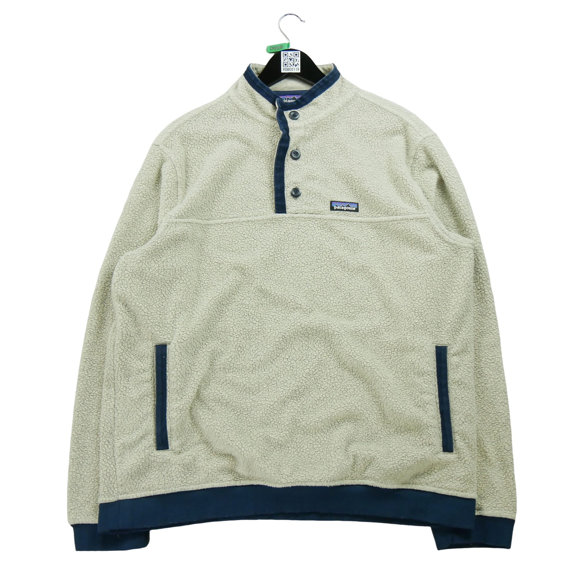 Pull polaire Homme  Snap-T Beige 3