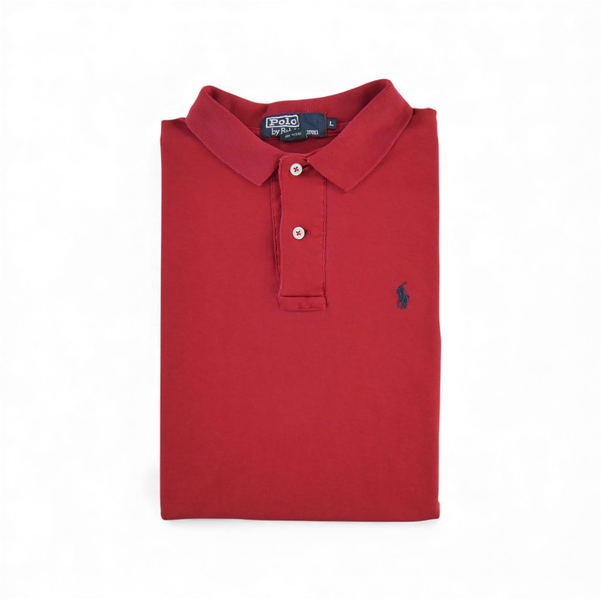 Polo manches courtes Homme  Rouge 1