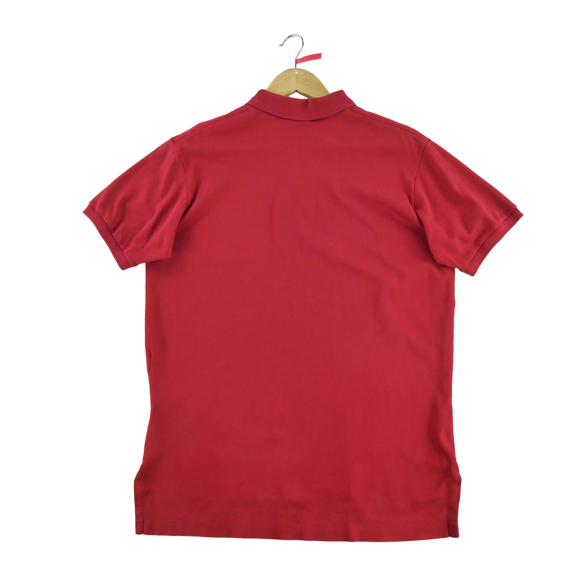 Polo manches courtes Homme  Rouge 3