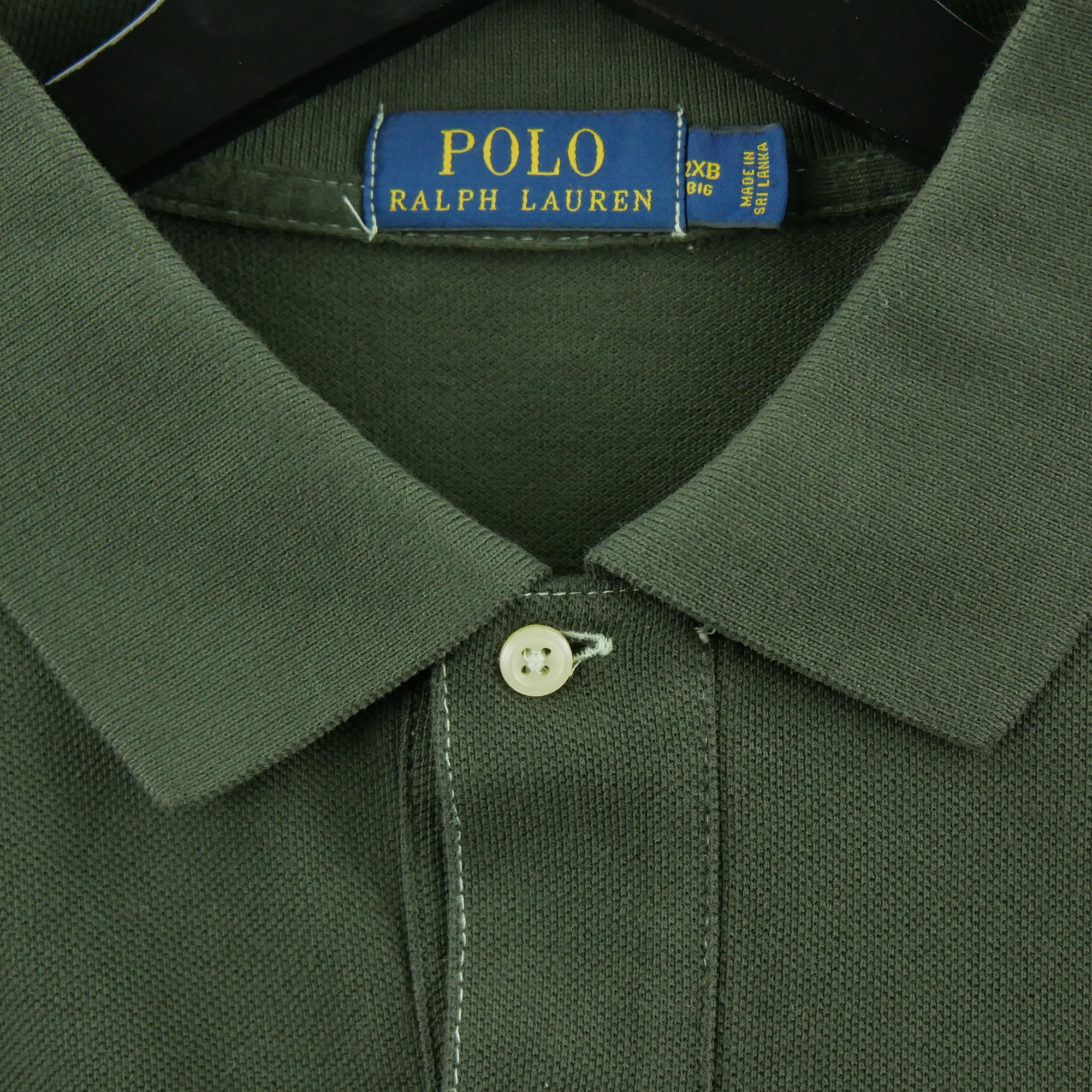 Polo manches courtes Homme  Kaki 8