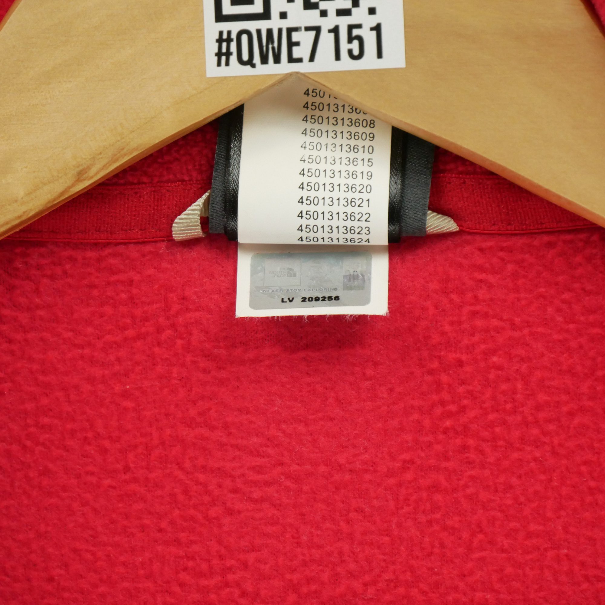 Veste polaire Homme  TNF Rouge 7