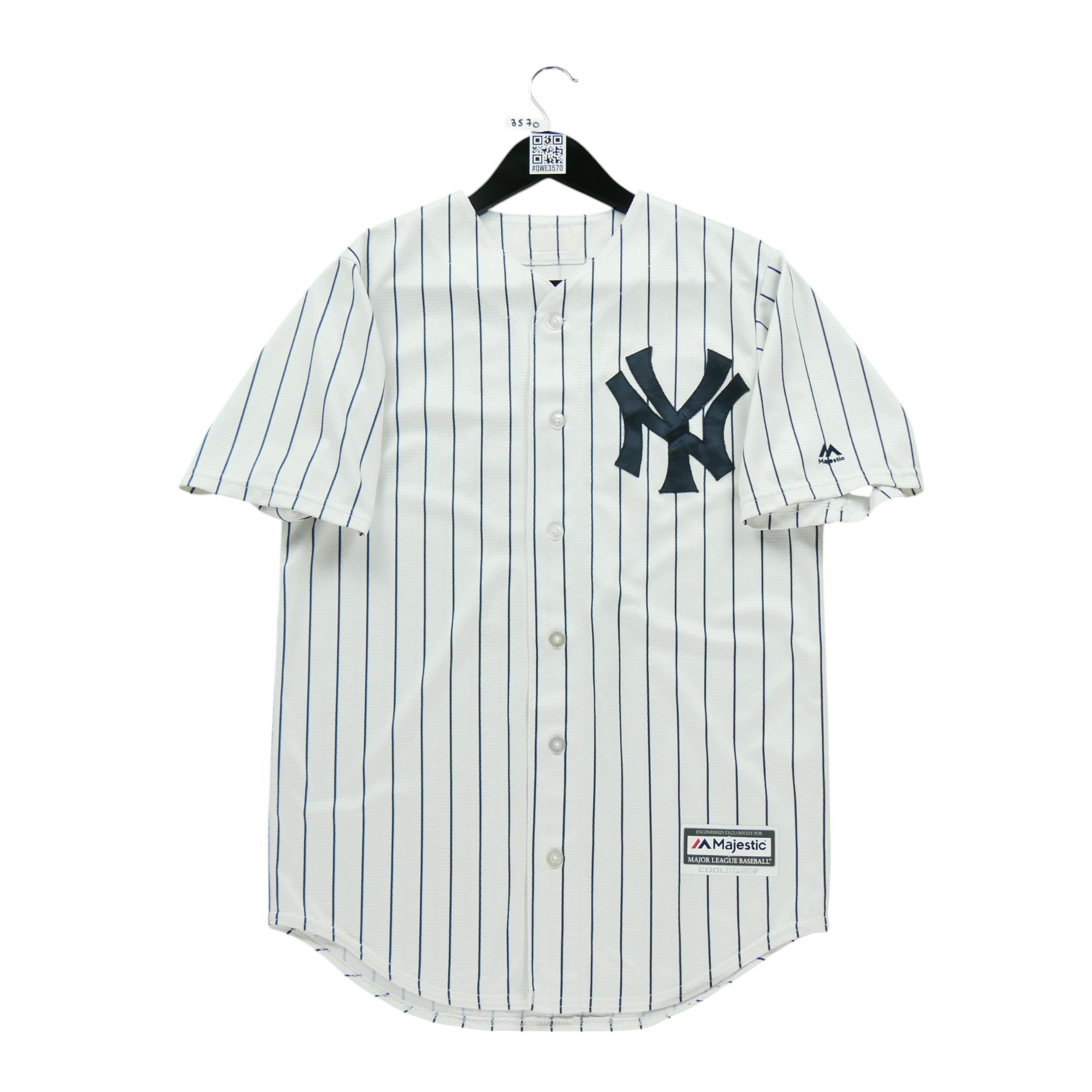 Maillot Homme MLB New York Yankees Blanc 1