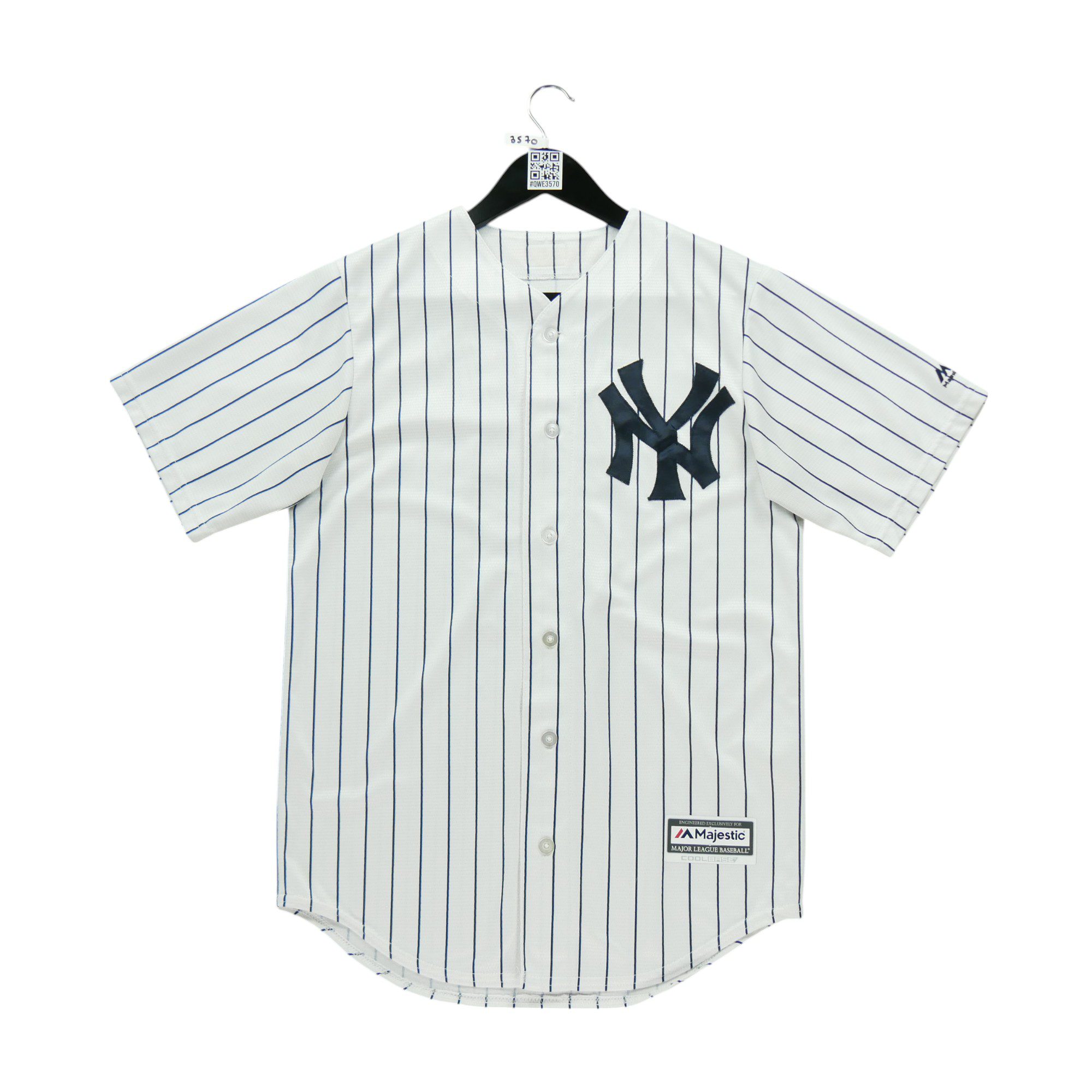 Maillot Homme MLB New York Yankees Blanc 3
