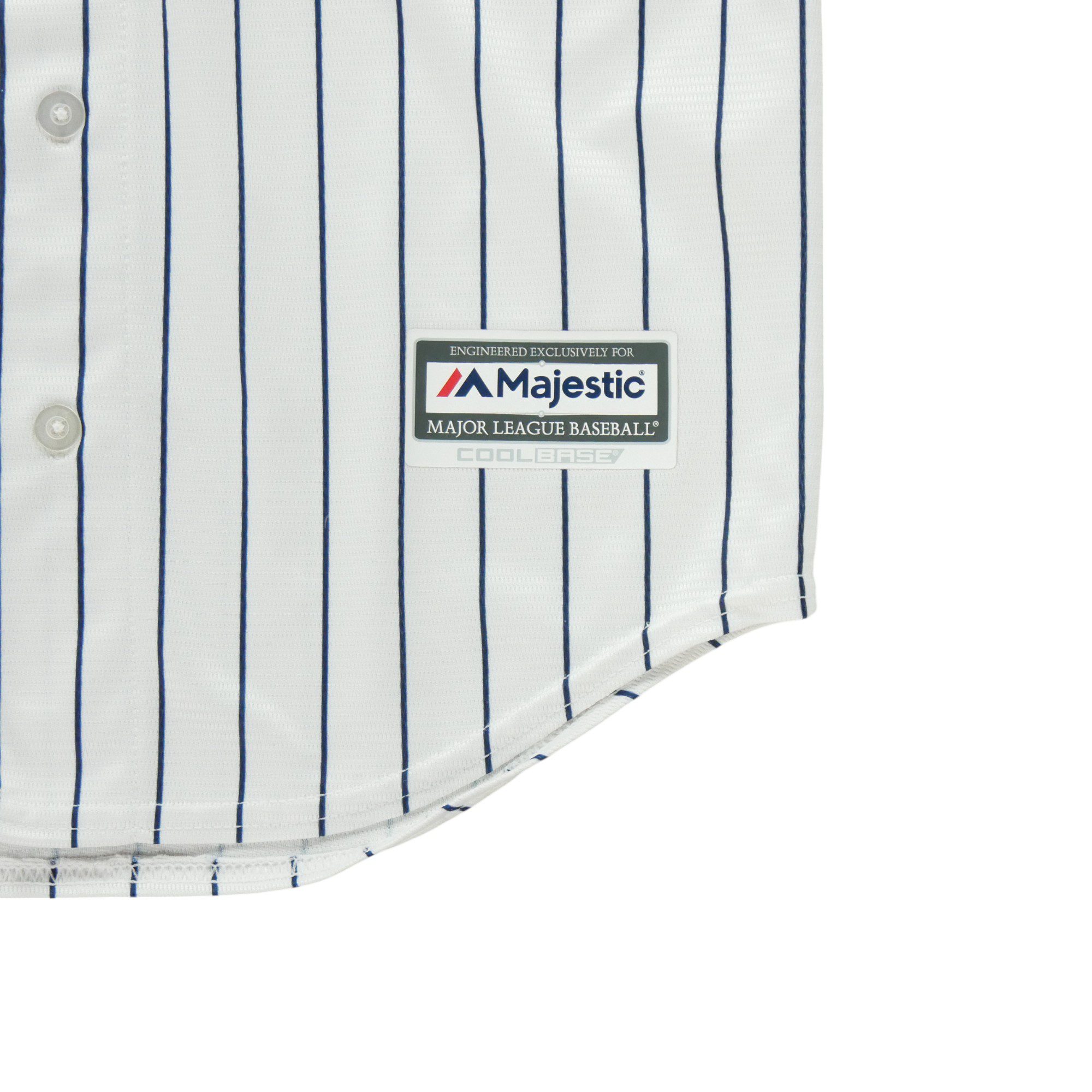 Maillot Homme MLB New York Yankees Blanc 7