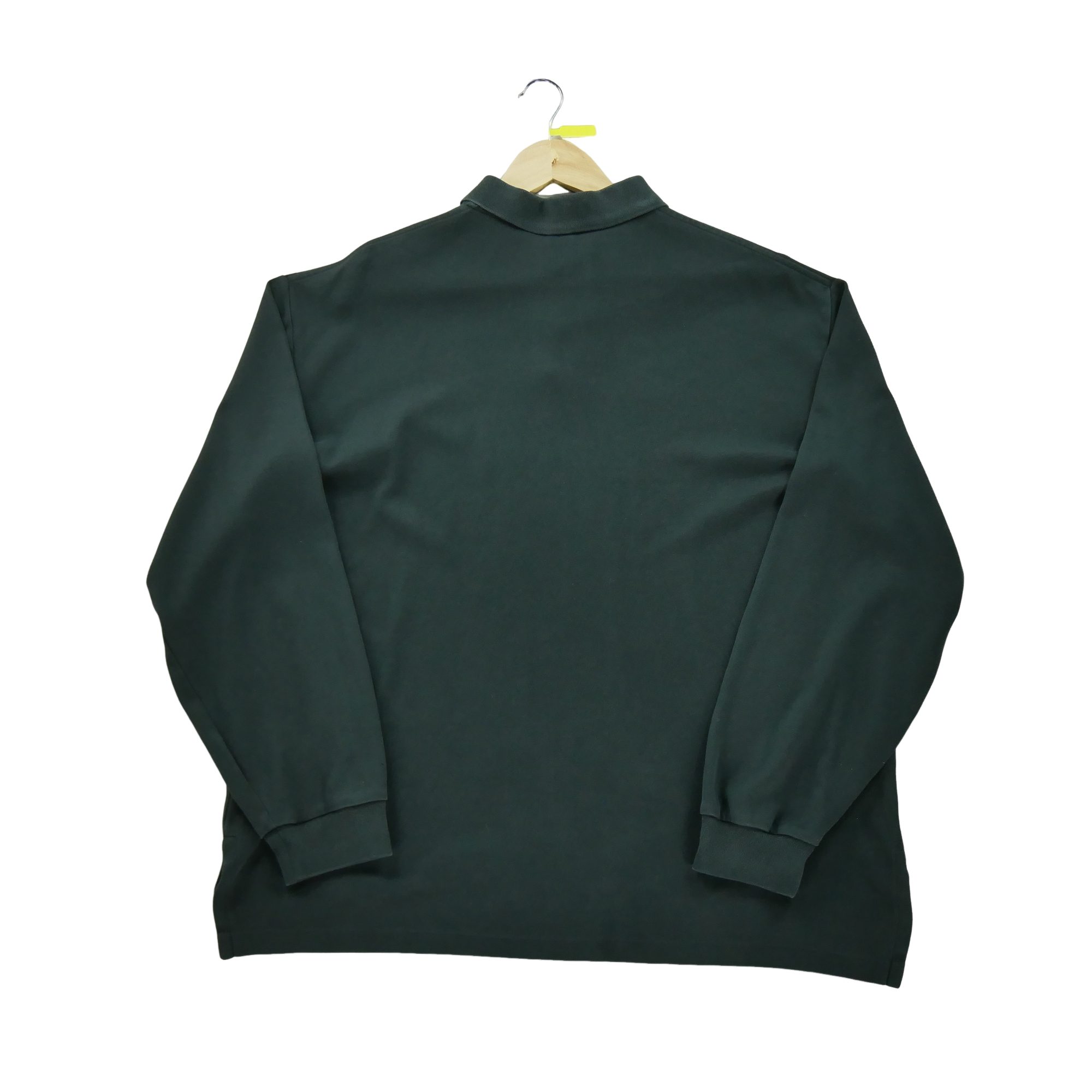 Polo manches longues Homme  Noir 3