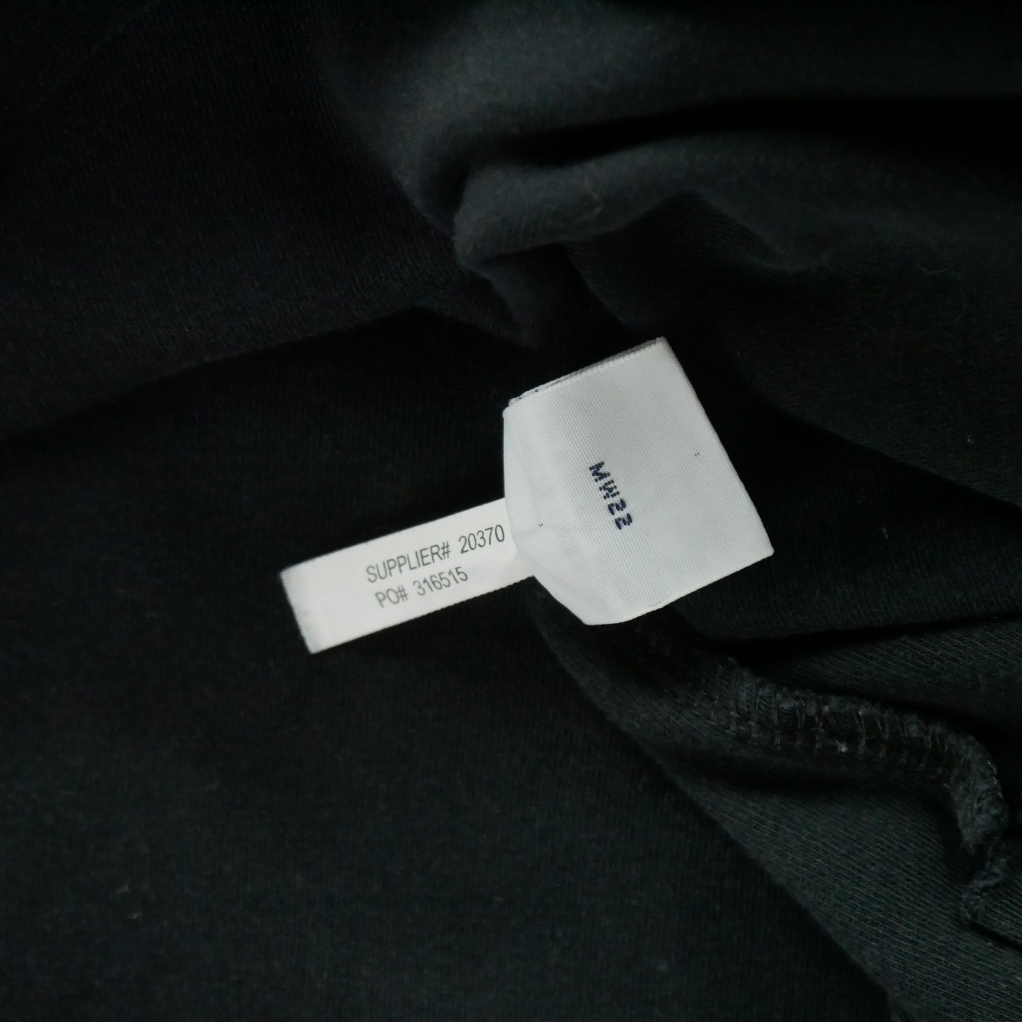 Polo manches longues Homme  Noir 8