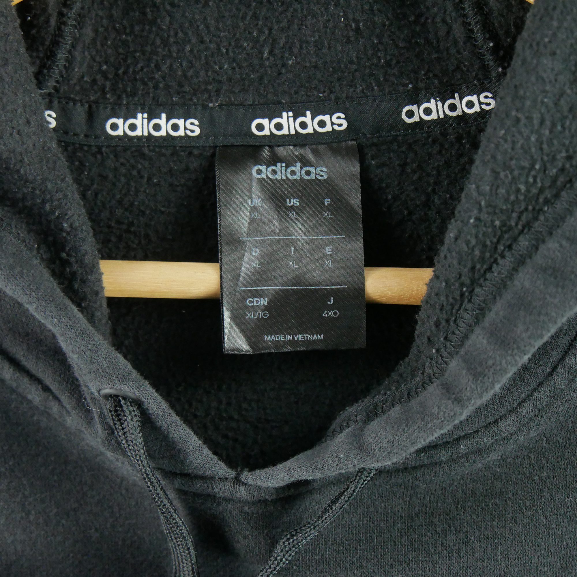 Sweat à capuche Homme  Noir 5