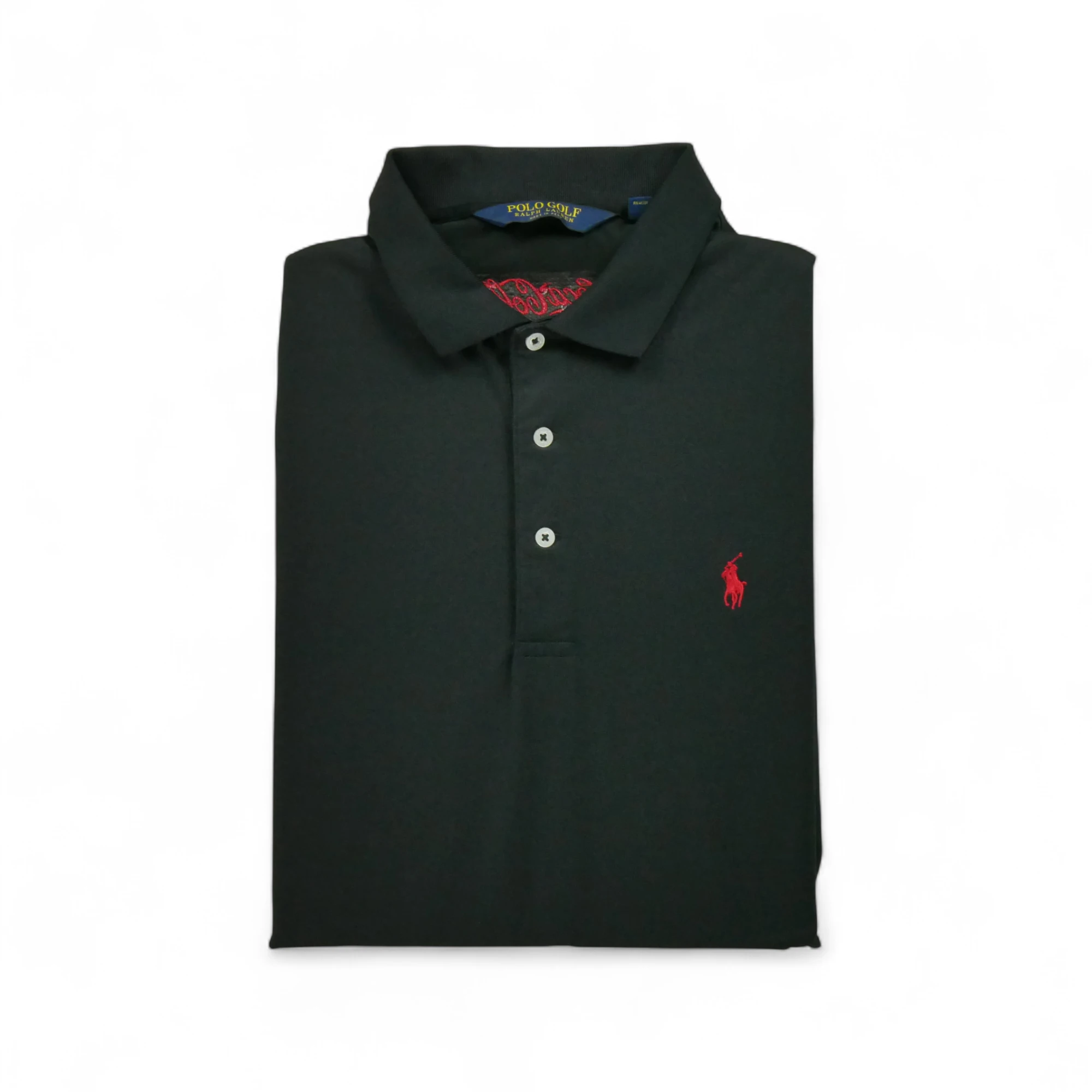 Polo manches courtes Homme Noir - Bon état