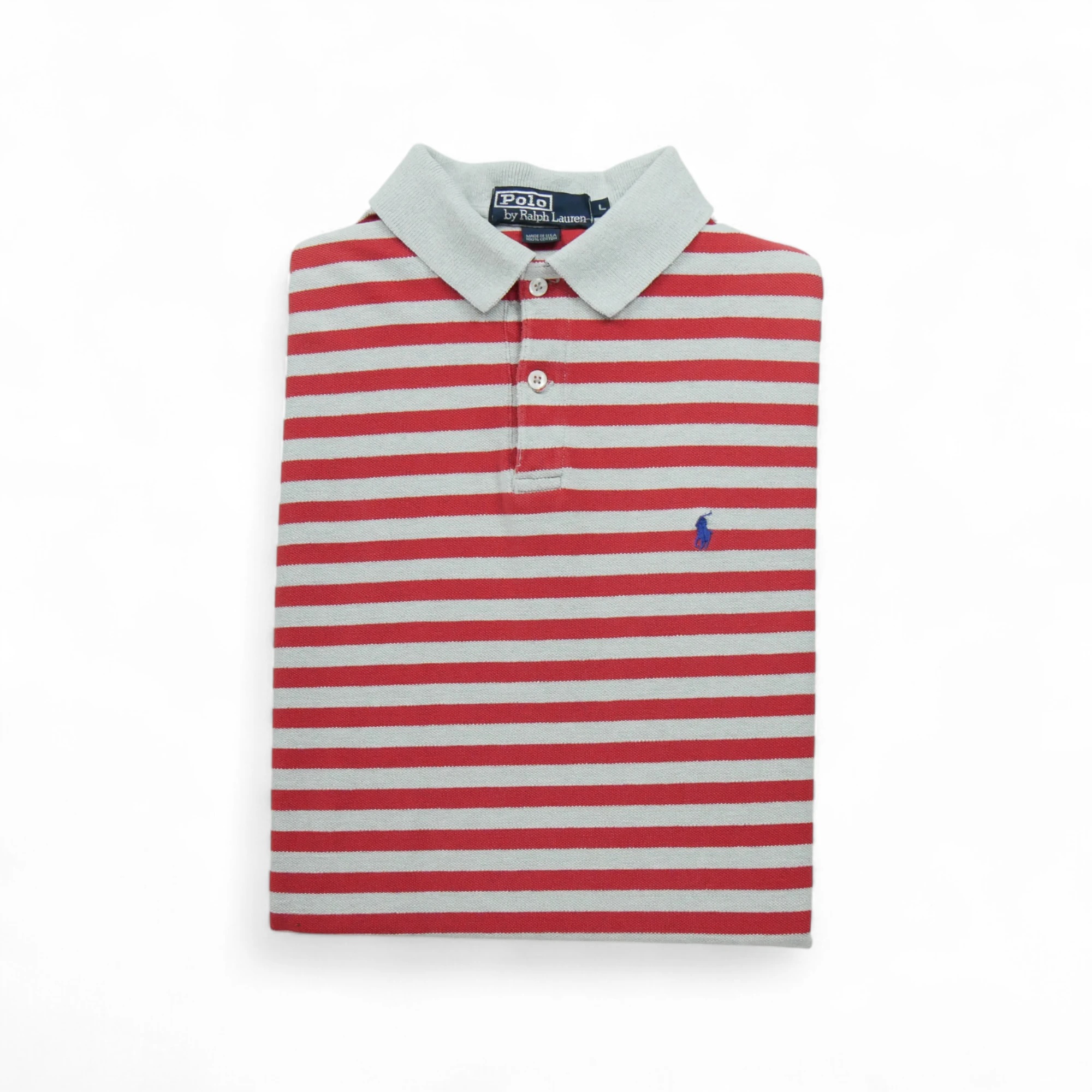 Polo manches courtes Homme  Rouge 1