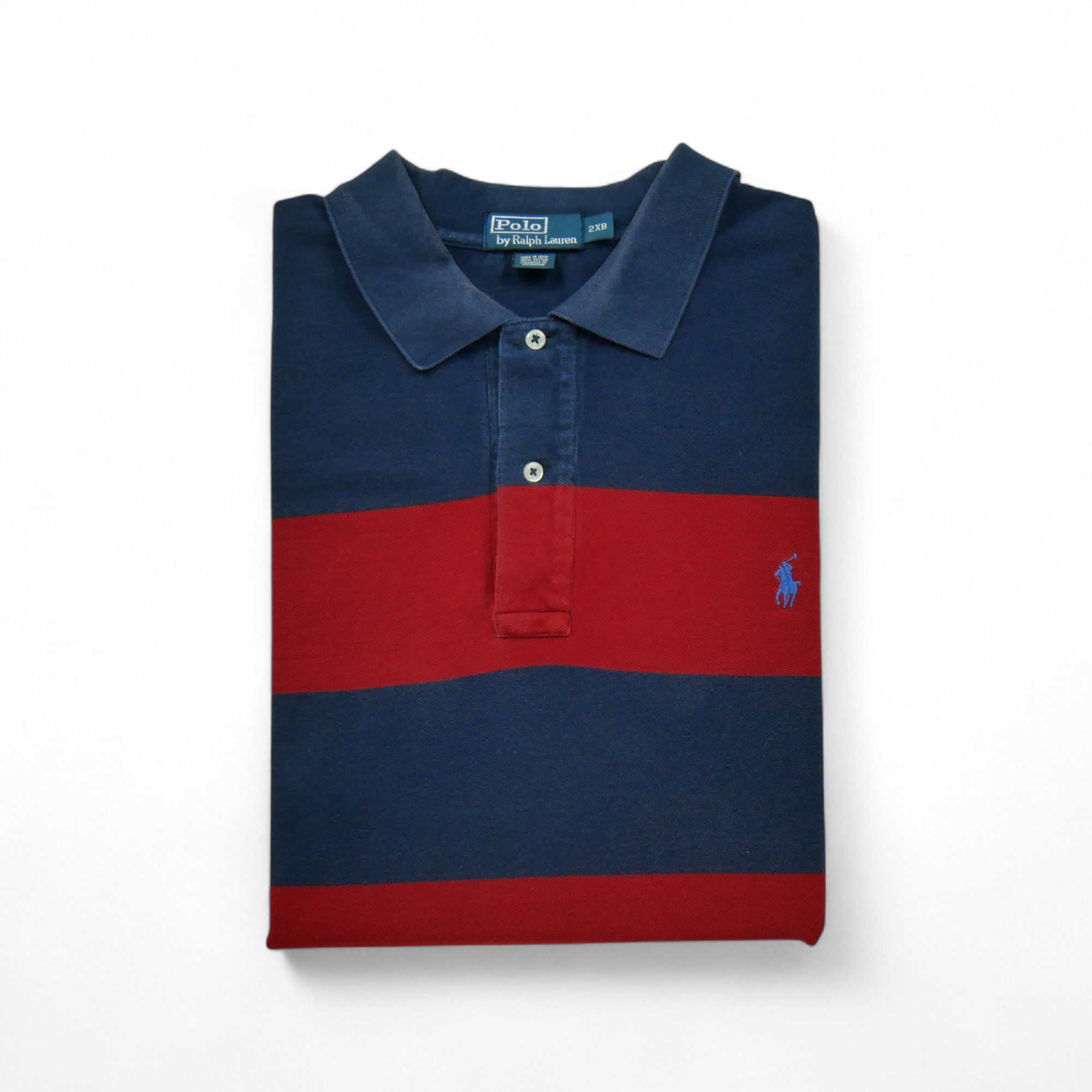 Polo manches courtes Homme Marine - Bon état