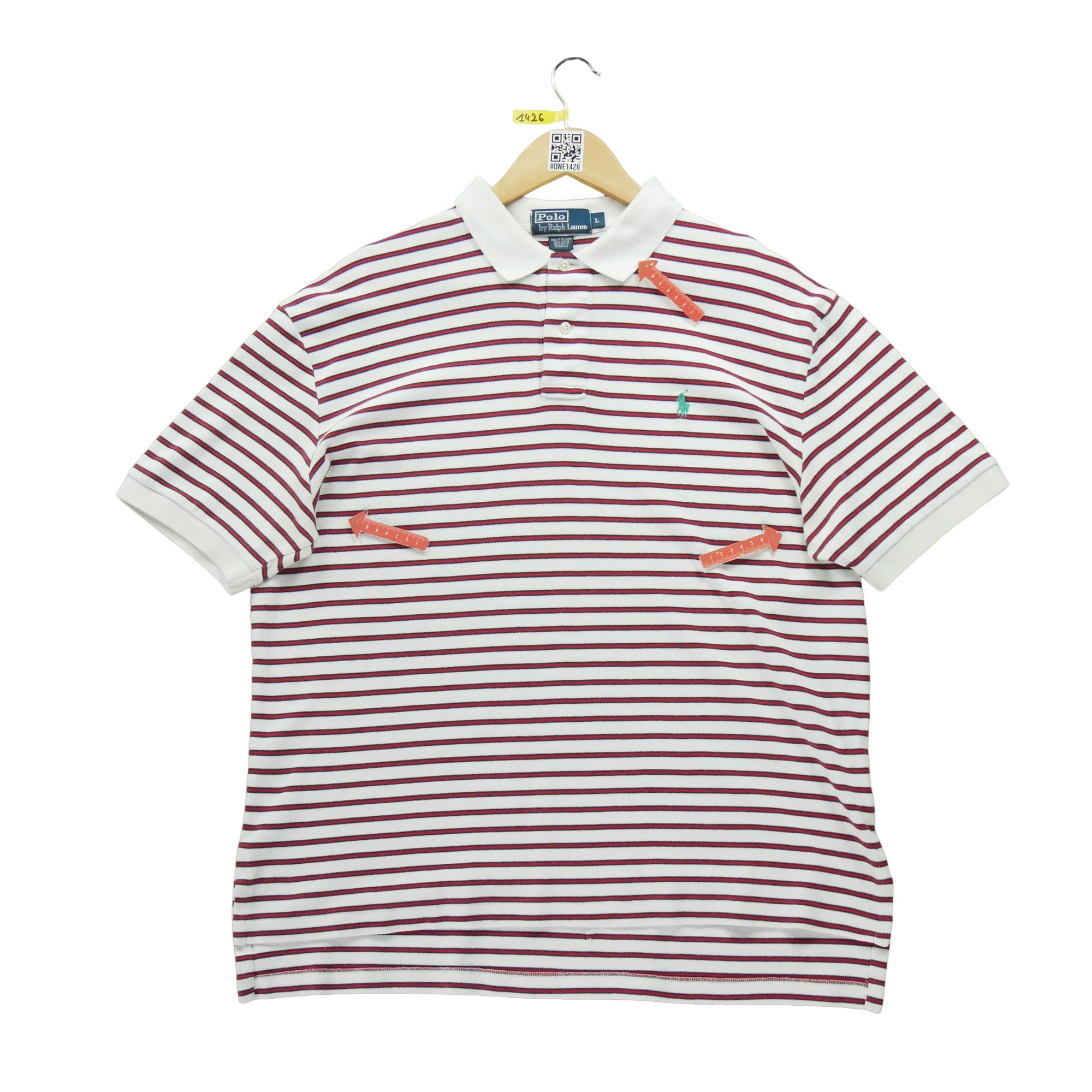 Polo manches courtes Homme  Blanc 2