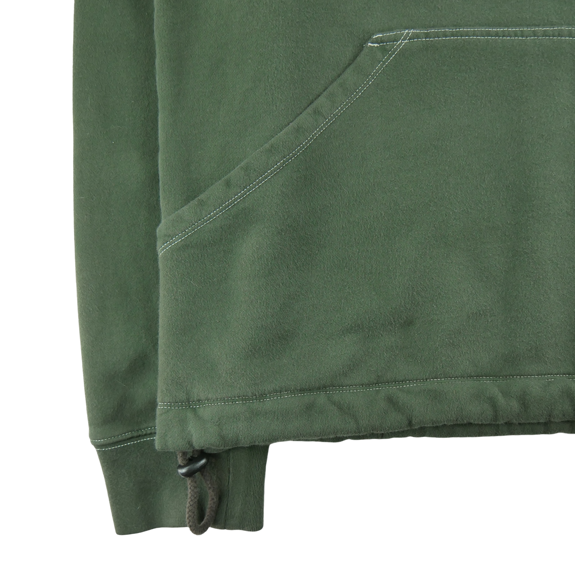 Sweat à capuche Homme  Kaki 5