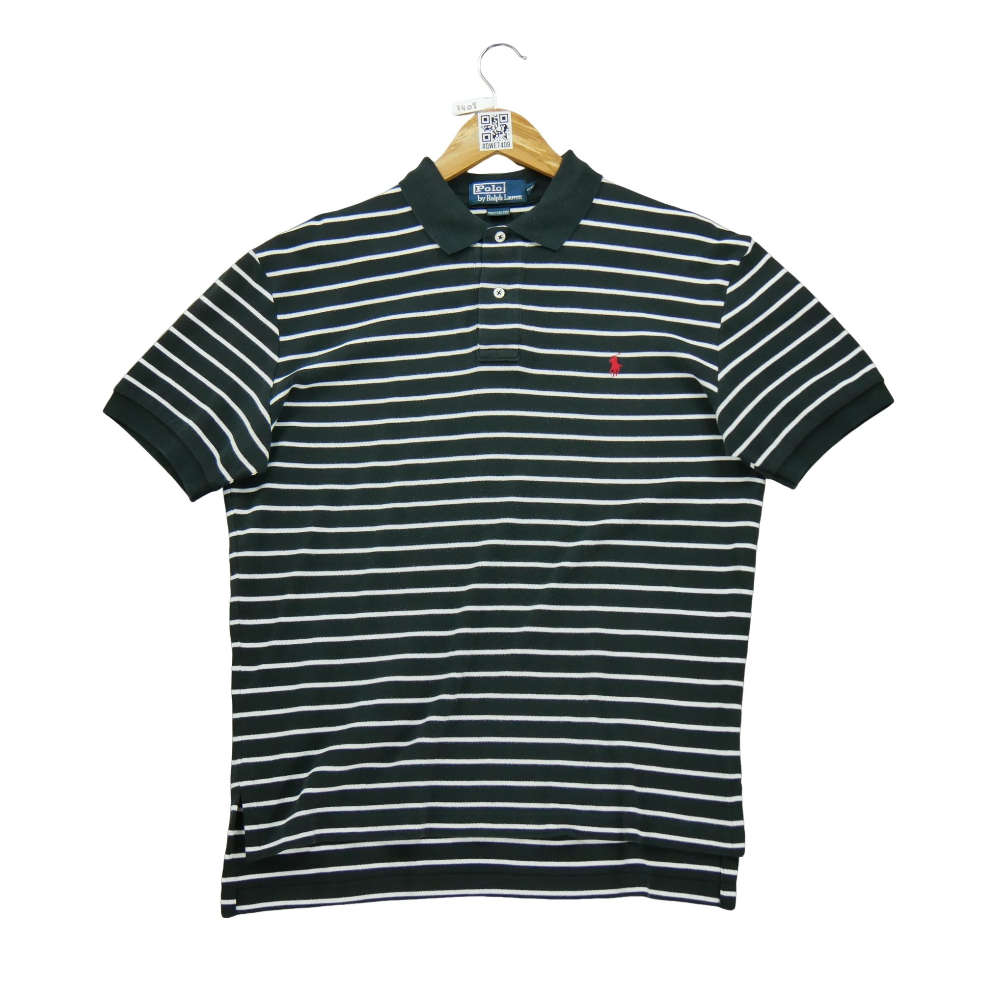 Polo manches courtes Homme  Noir 2