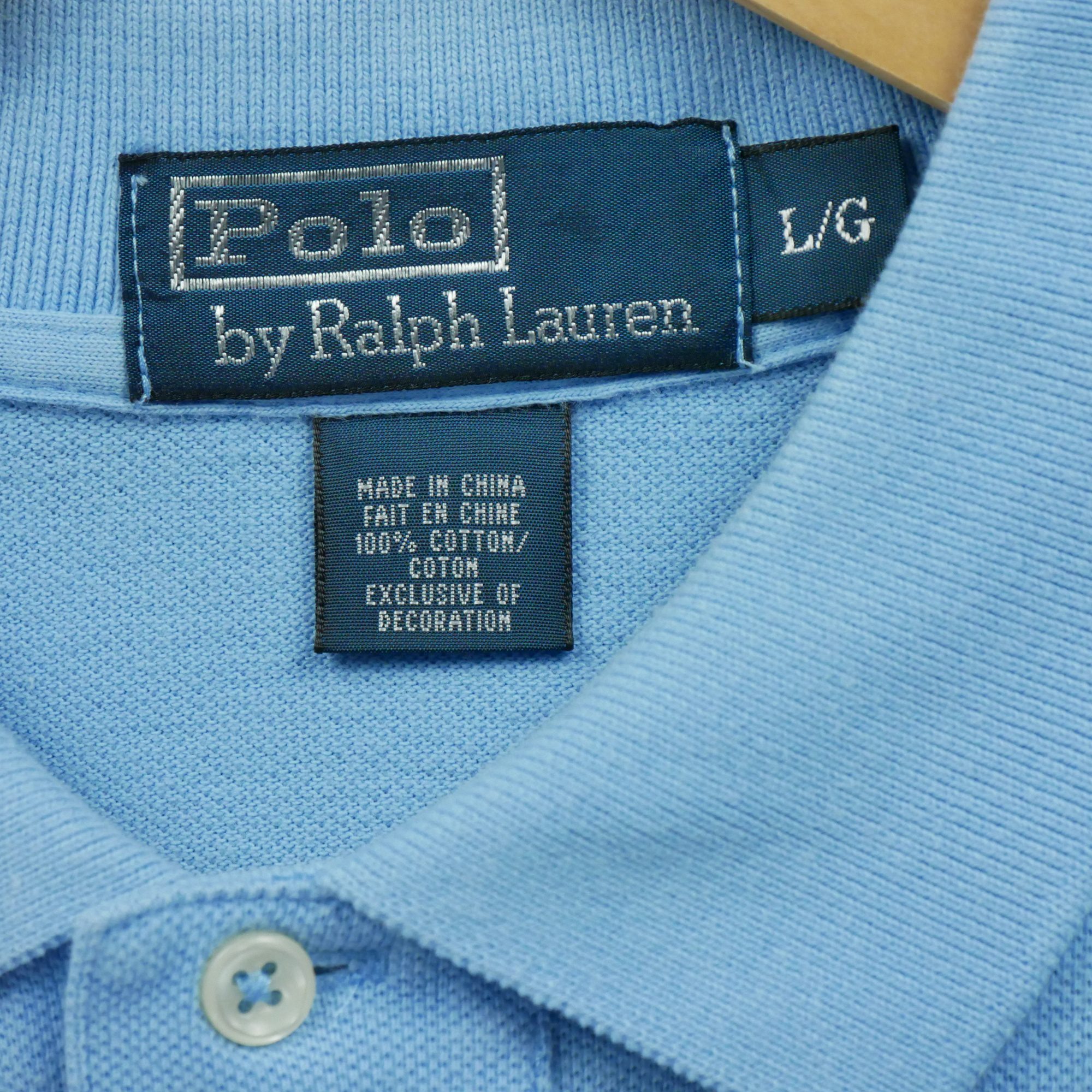 Polo manches courtes Homme  Bleu clair 7