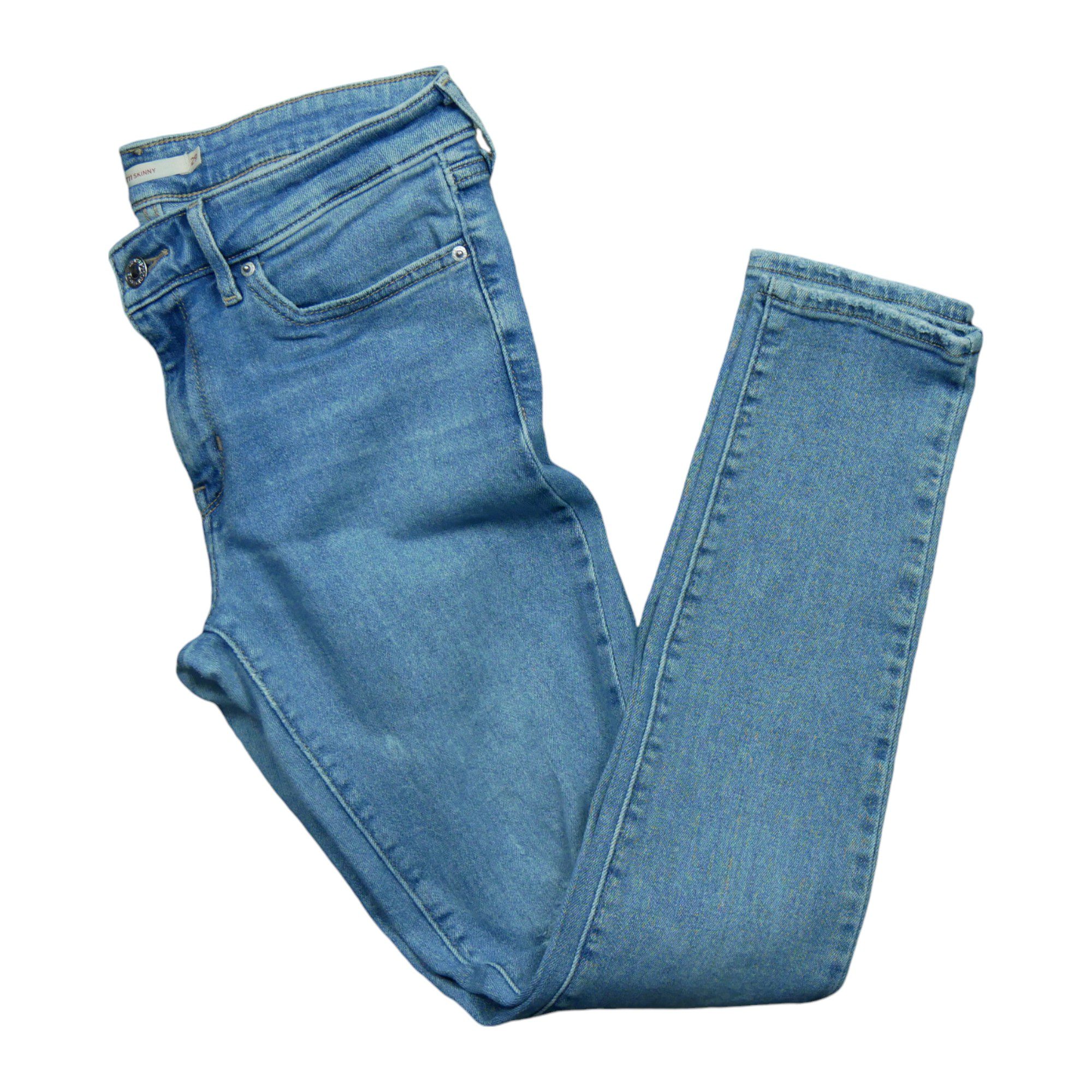 Jean Femme Levis 711 Bleu clair 3