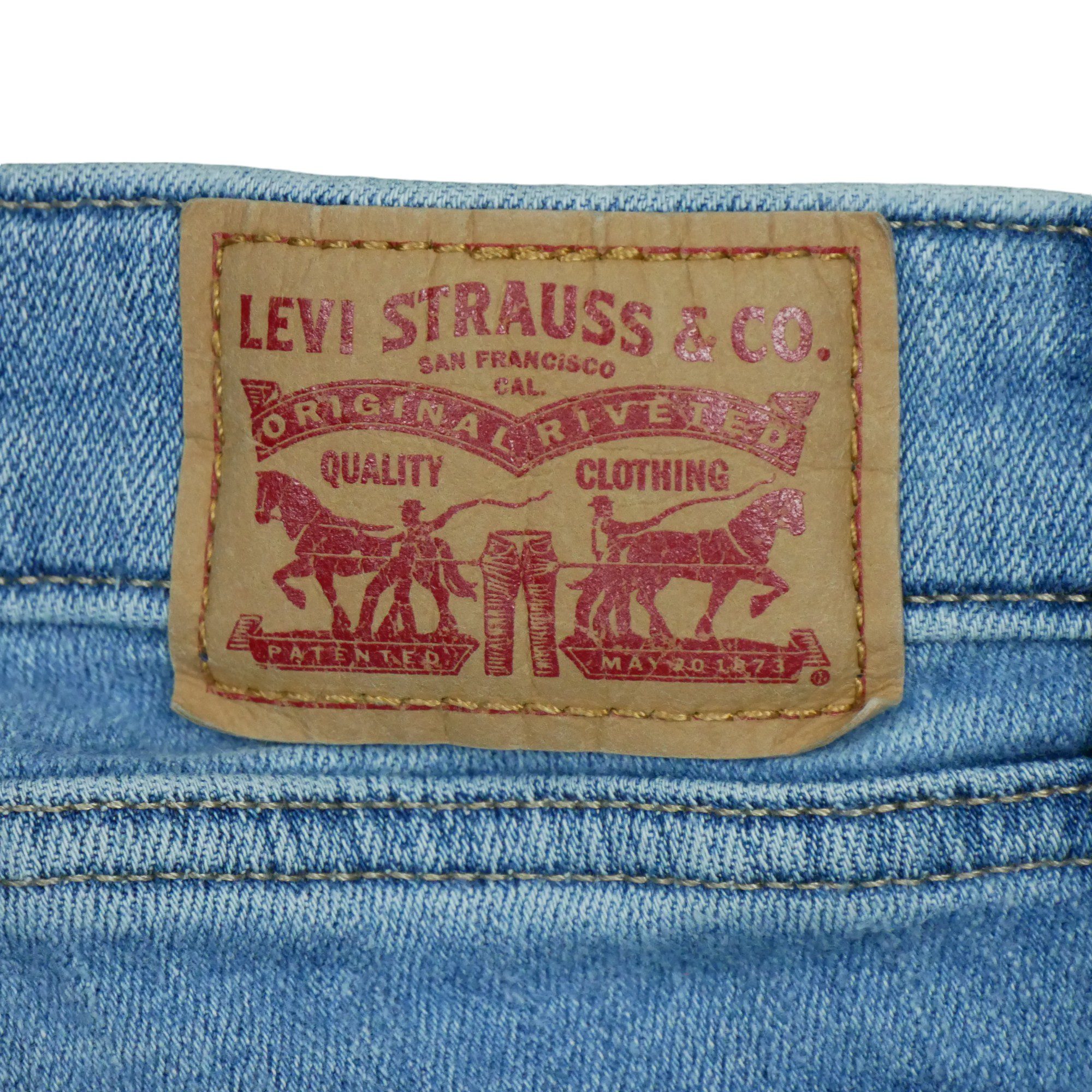 Jean Femme Levis 711 Bleu clair 9