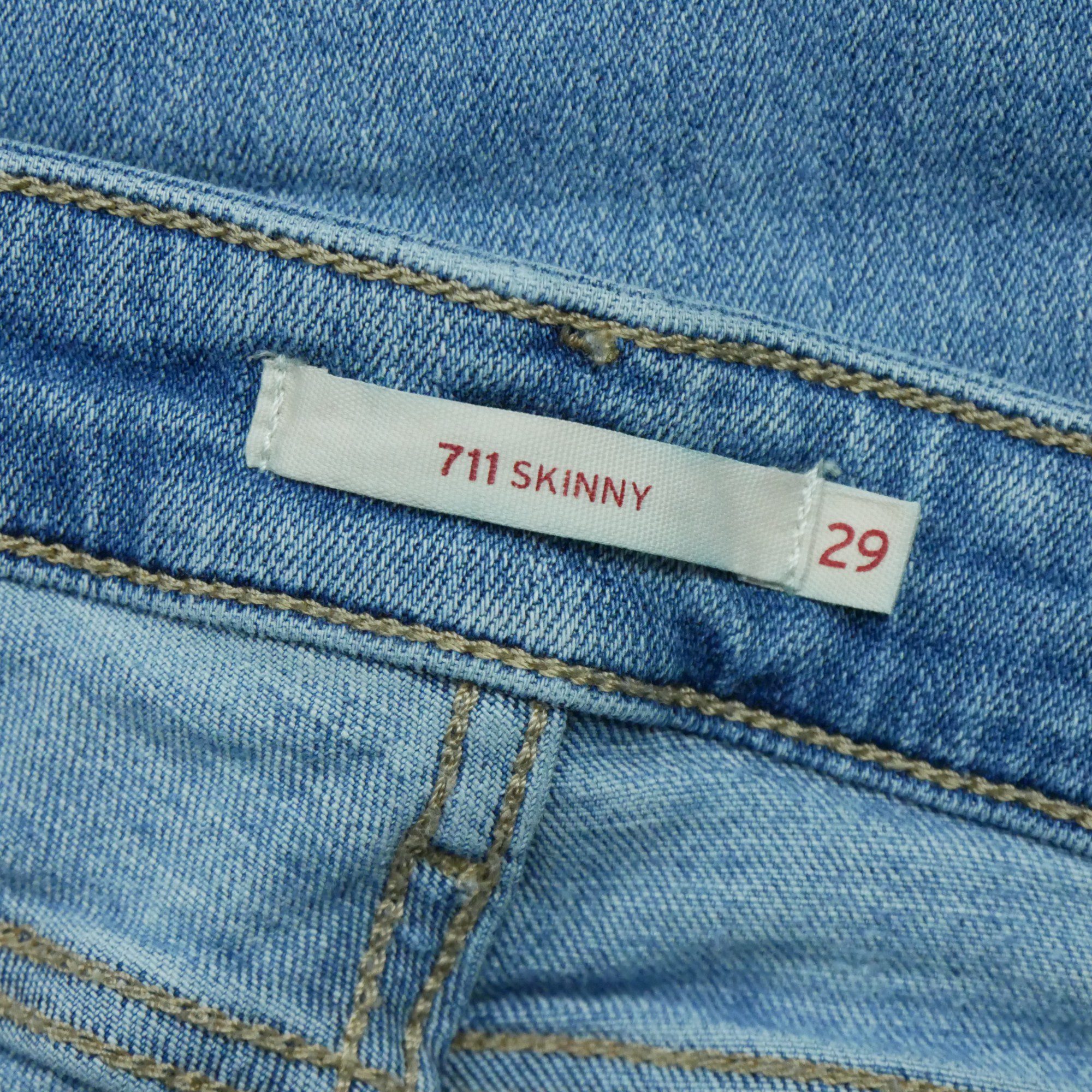 Jean Femme Levis 711 Bleu clair 10