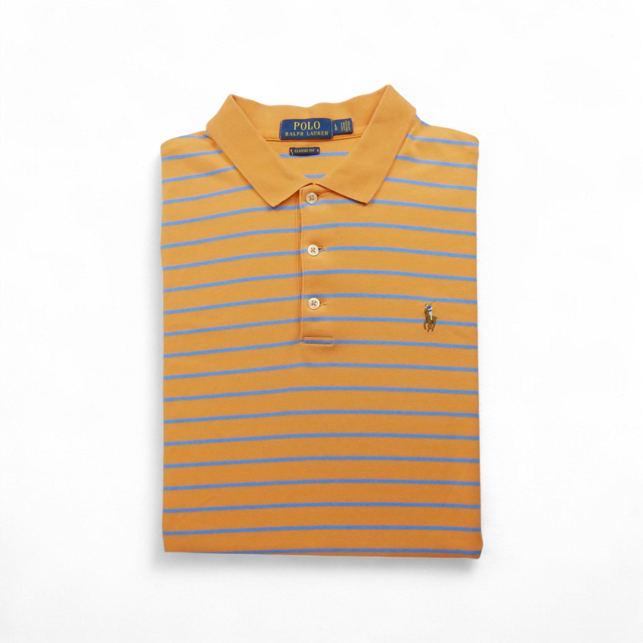 Polo manches courtes Homme  Orange 1