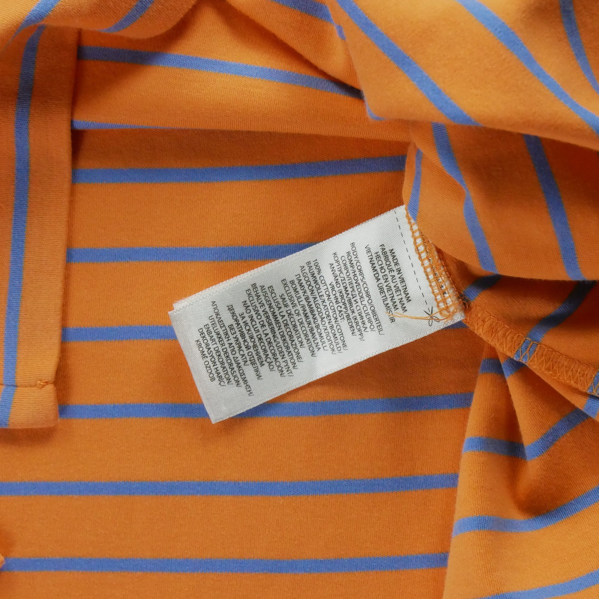 Polo manches courtes Homme  Orange 6