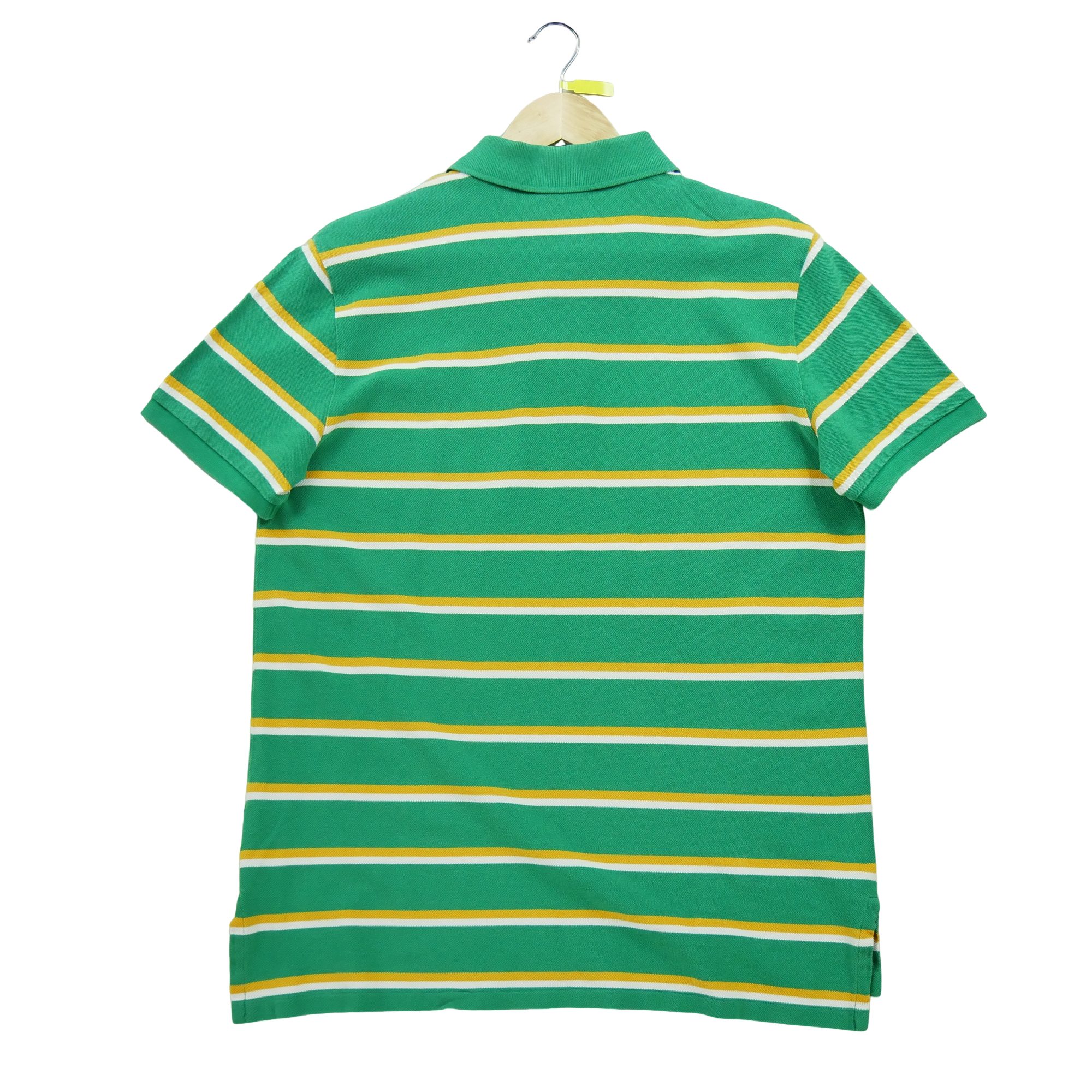 Polo manches courtes Homme  Flag Vert 3