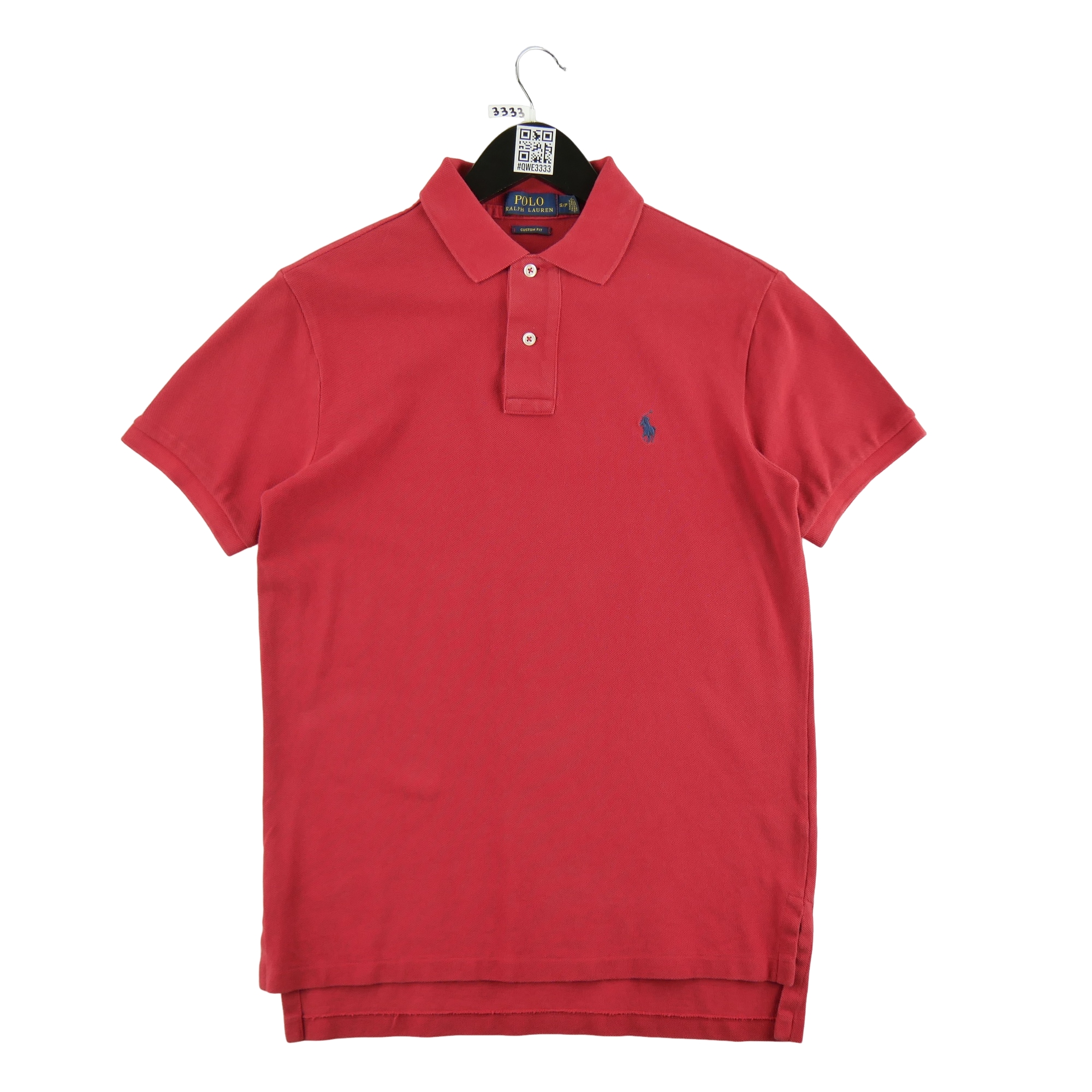 Polo manches courtes Homme  Rouge 2