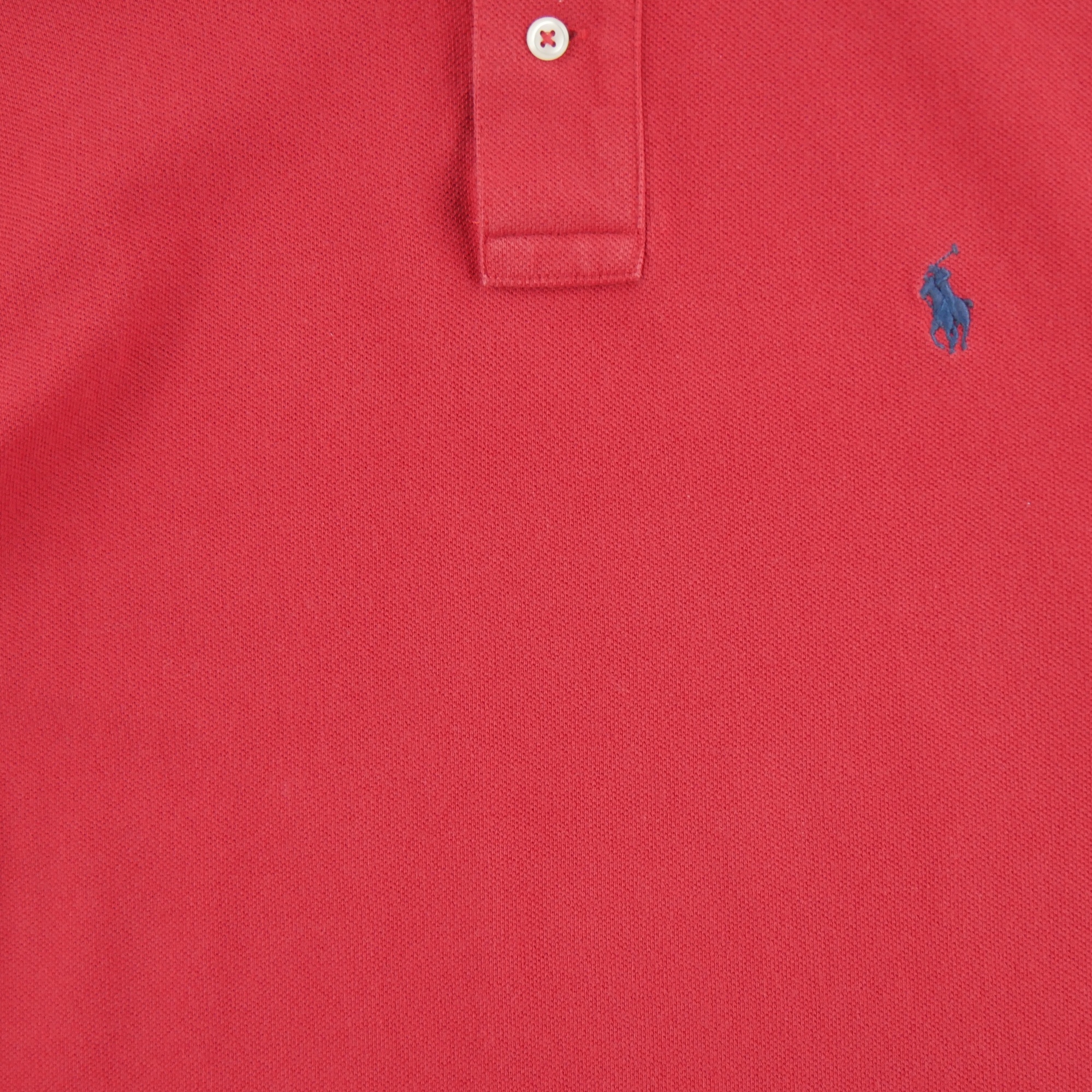 Polo manches courtes Homme  Rouge 4