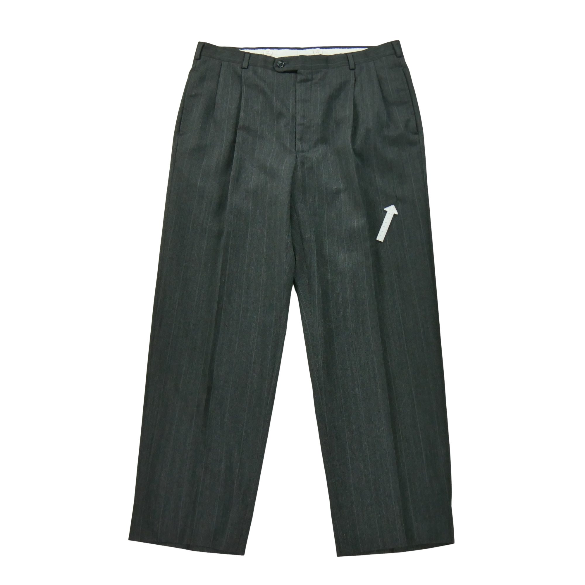 Pantalon Homme à double plis Noir 7