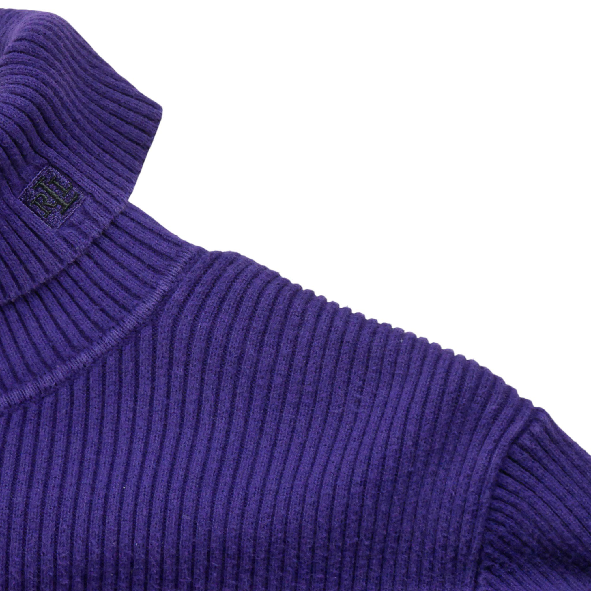 Pull Femme  col roulé Violet 3