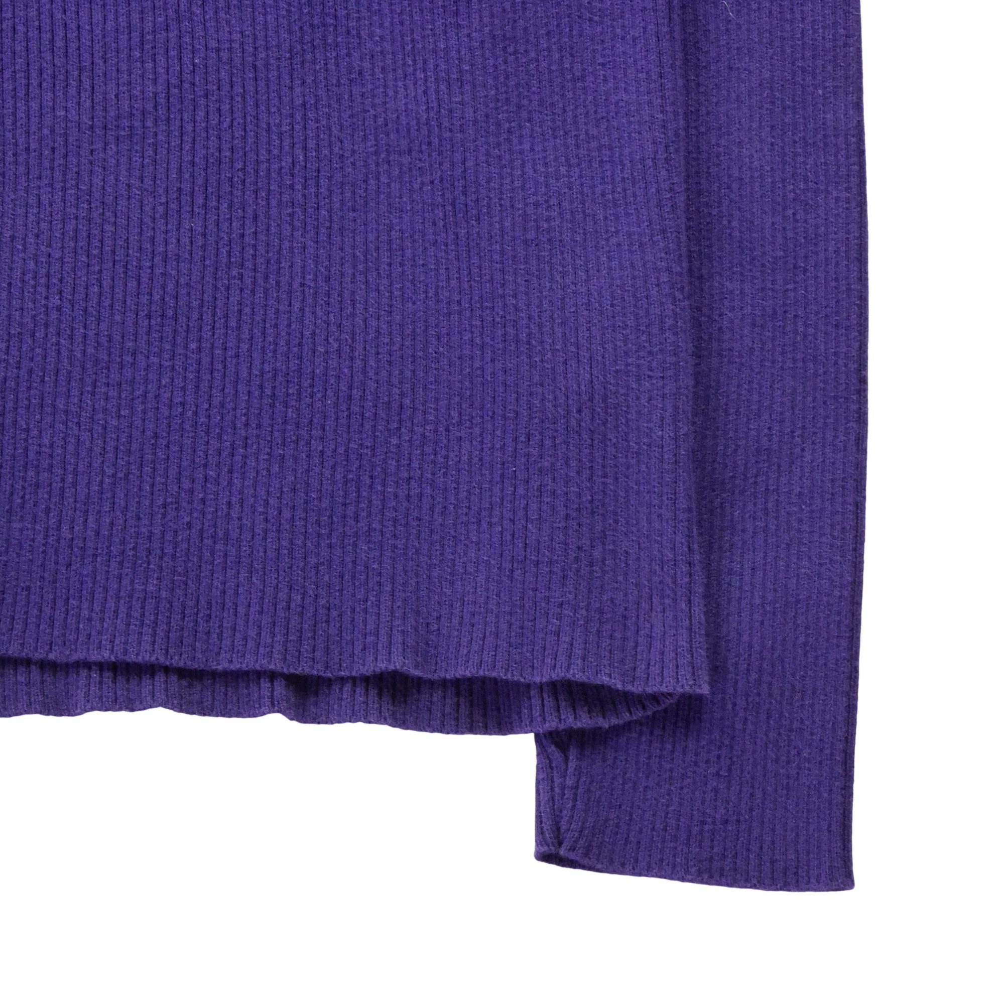 Pull Femme  col roulé Violet 4