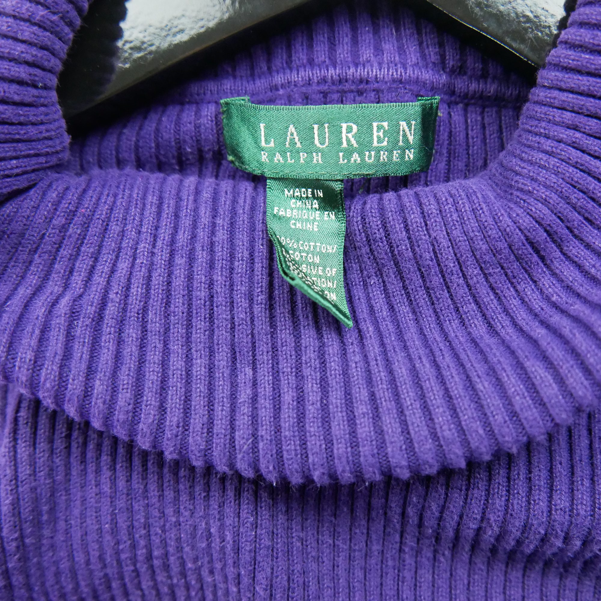 Pull Femme  col roulé Violet 5