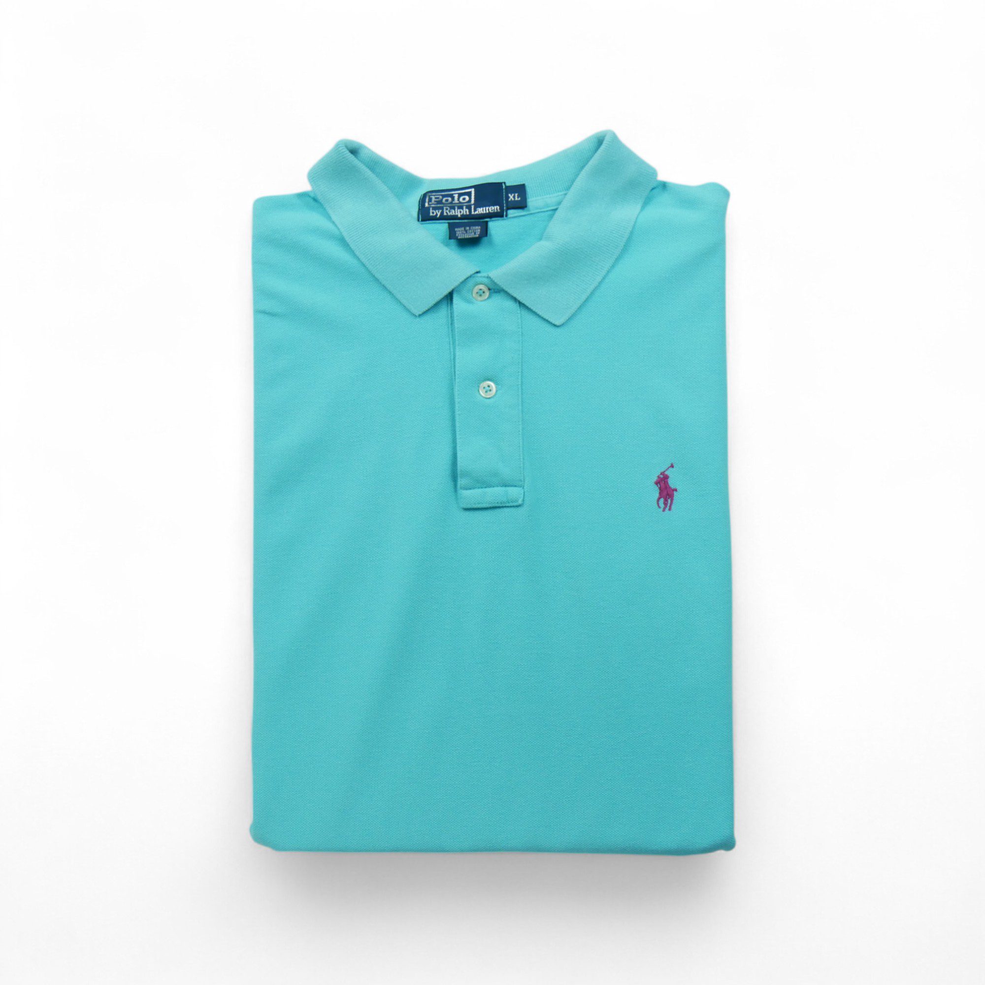 Polo manches courtes Homme  Turquoise 1