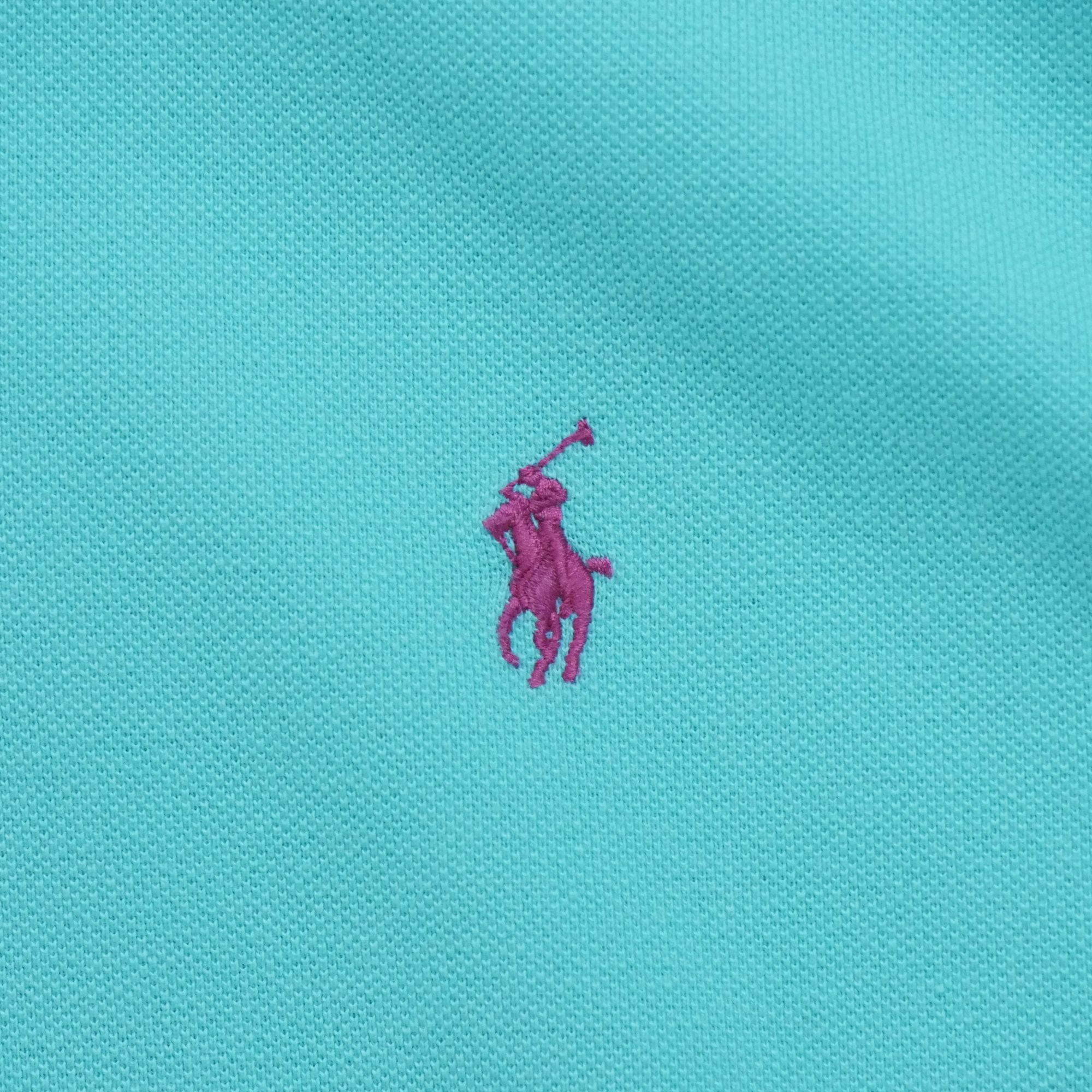 Polo manches courtes Homme  Turquoise 5