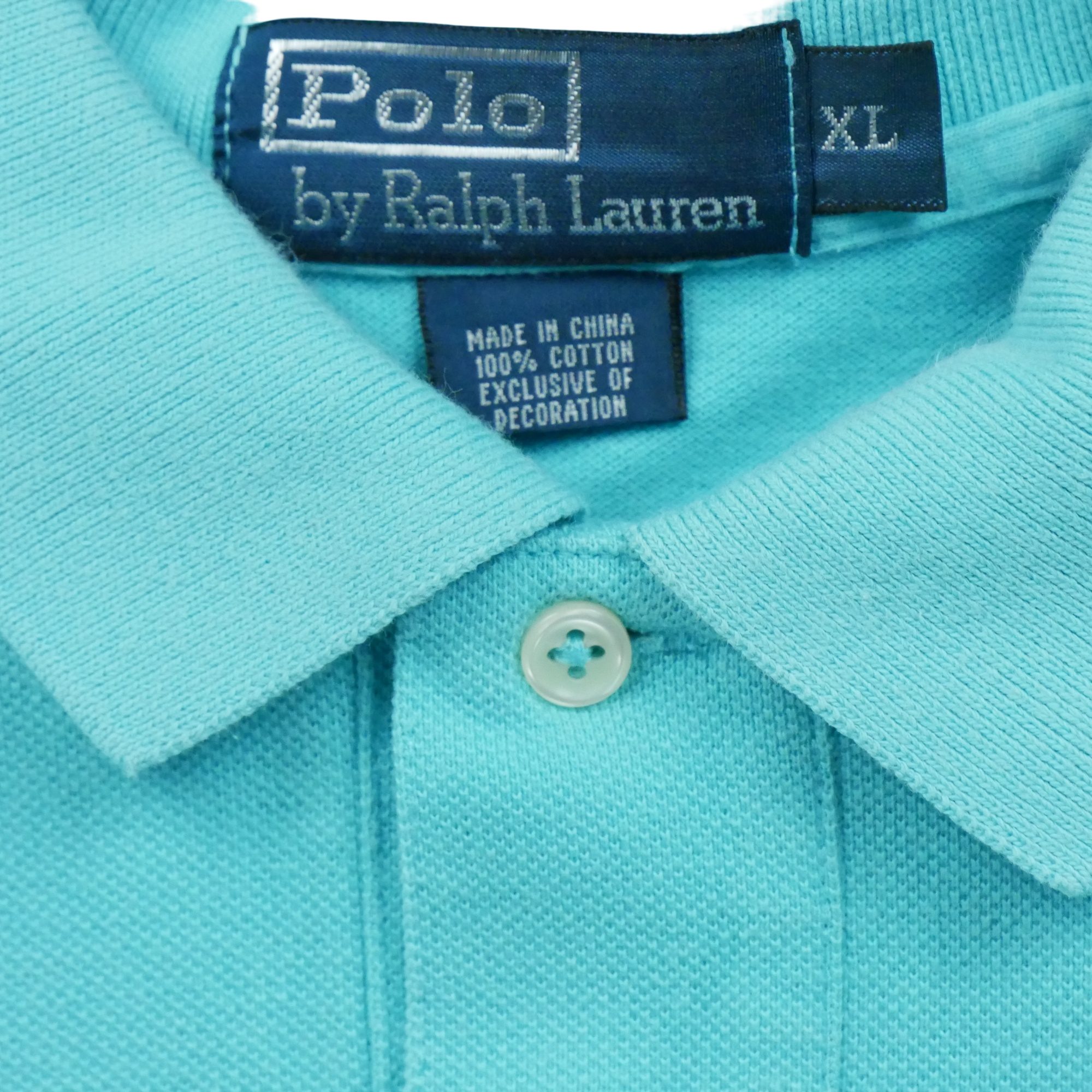 Polo manches courtes Homme  Turquoise 8