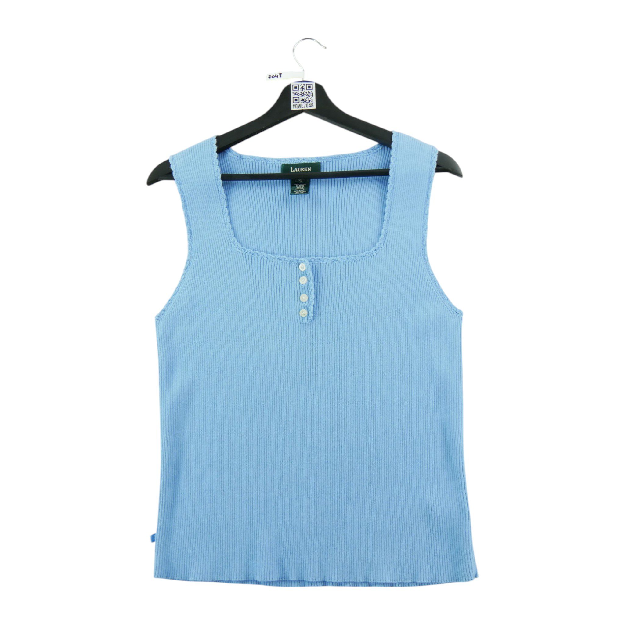 T-shirt sans manches Femme  Bleu clair 1