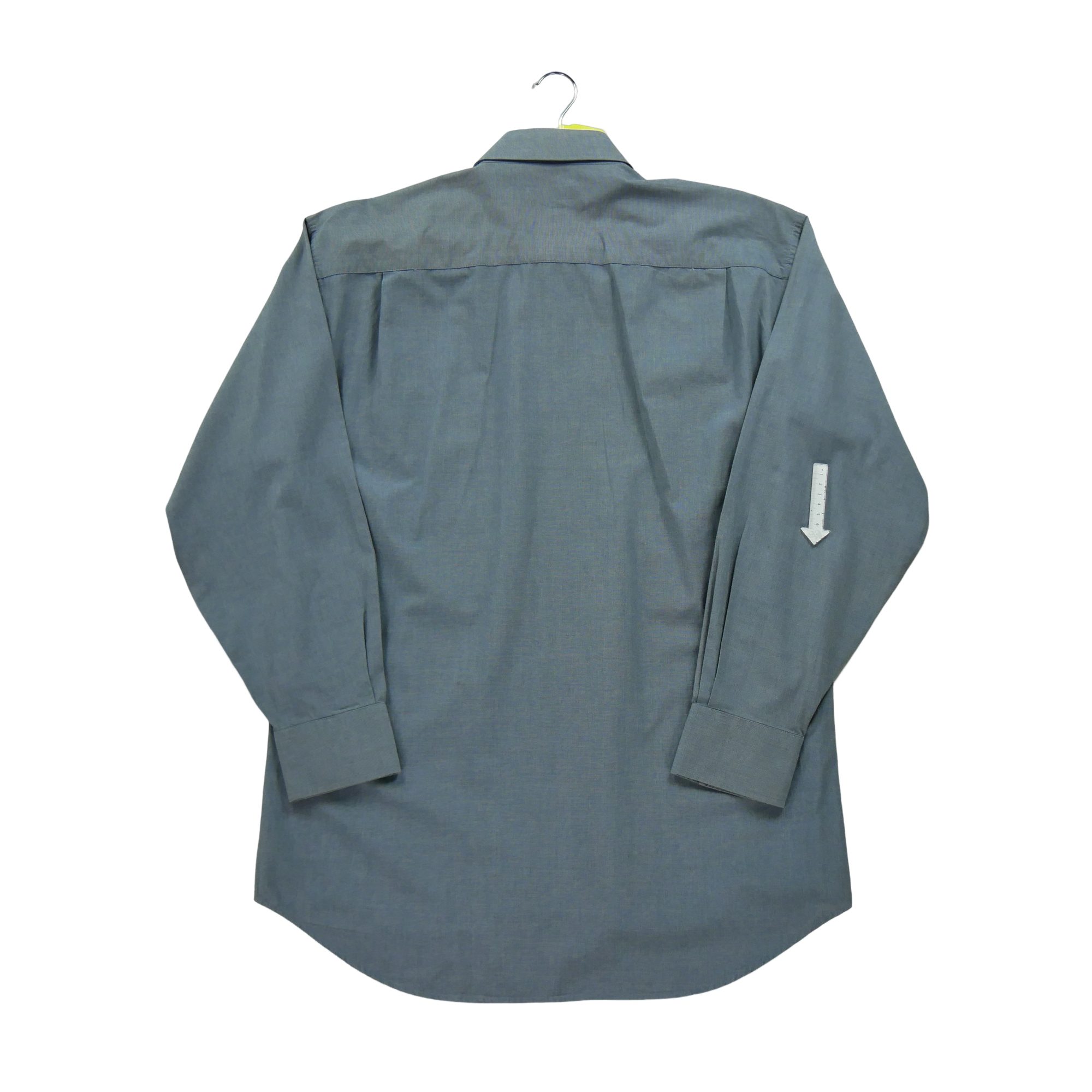 Chemise classique Homme uni Gris 6
