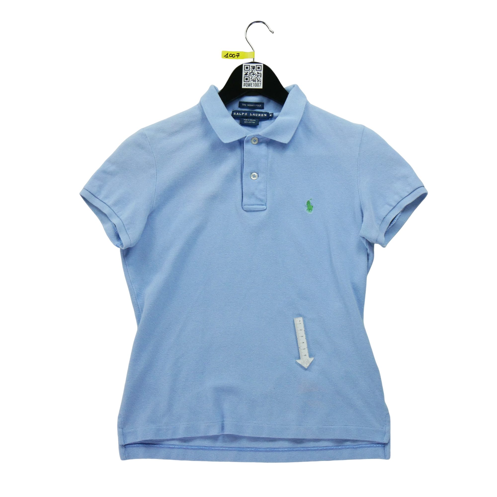 Polo manches courtes Femme  Bleu clair 4