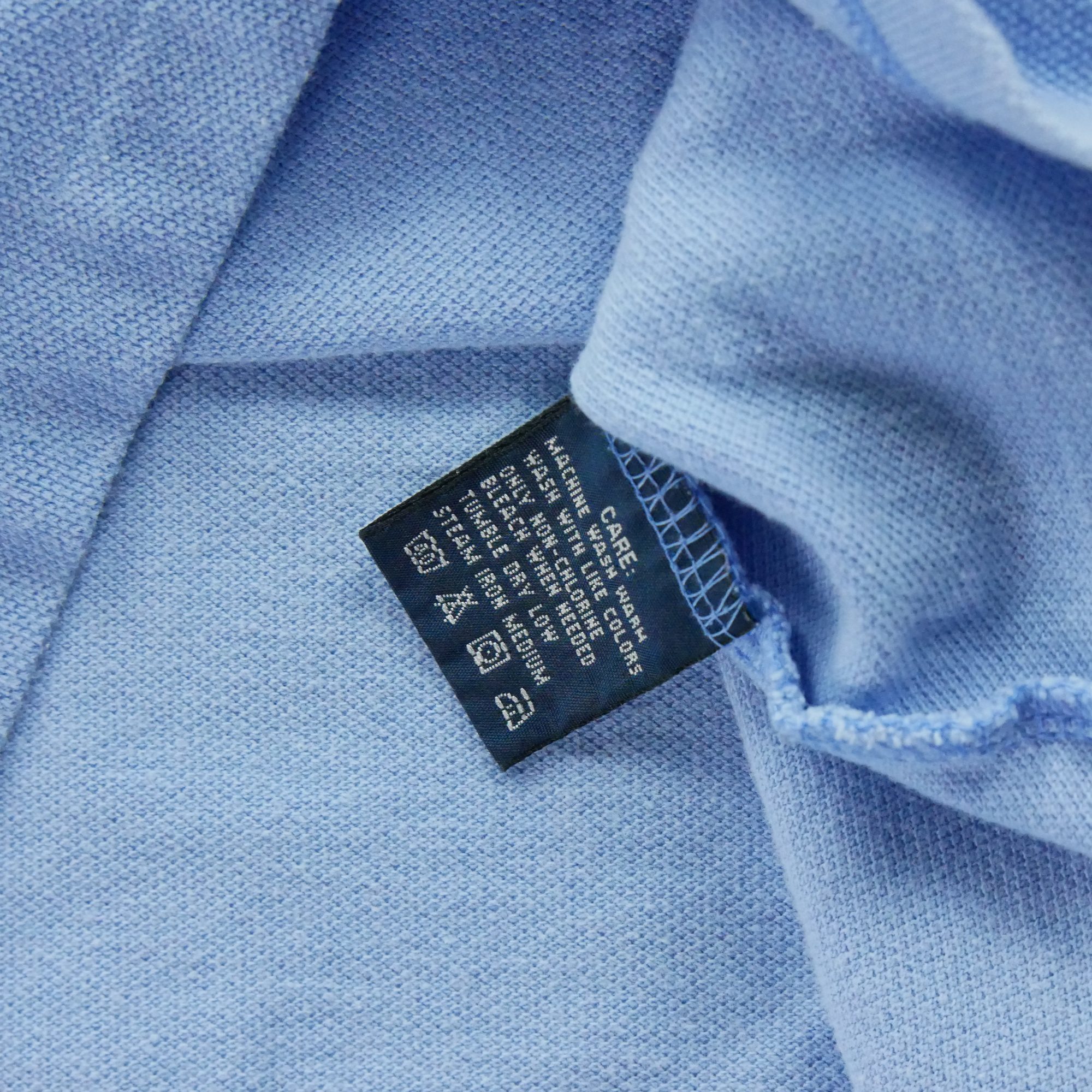 Polo manches courtes Femme  Bleu clair 7